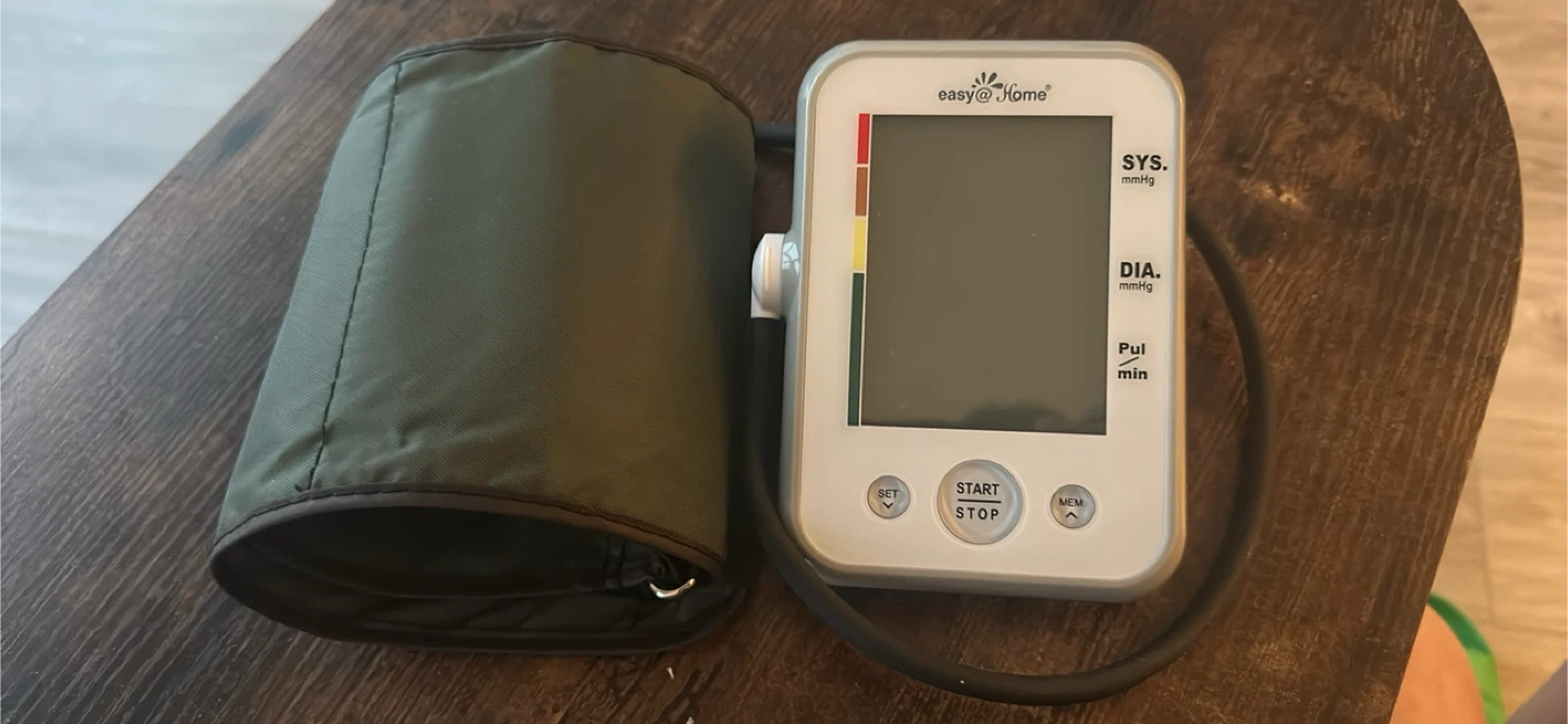 easy@Home Blood Pressure Monitor