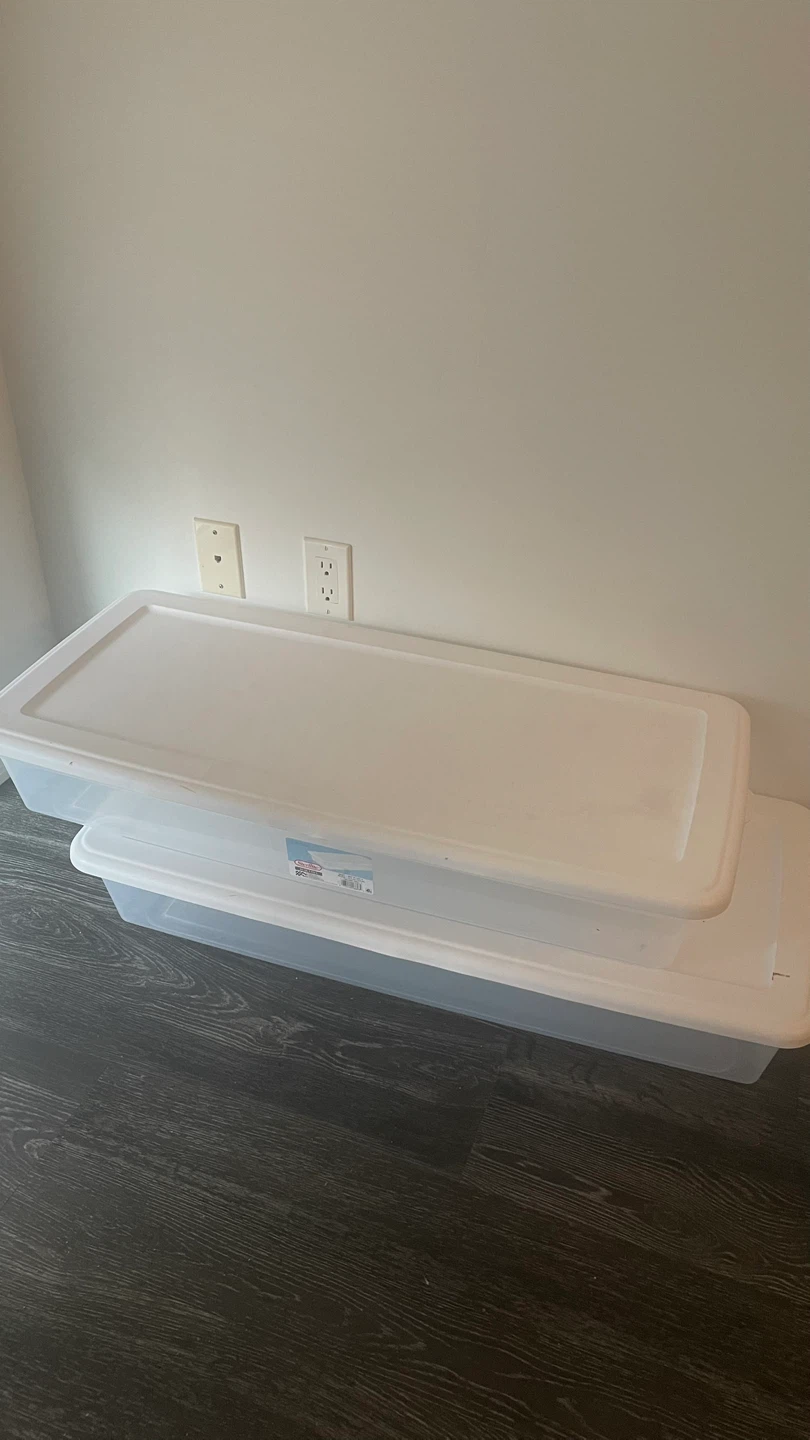 Sterilite Under Bed Storage Bins