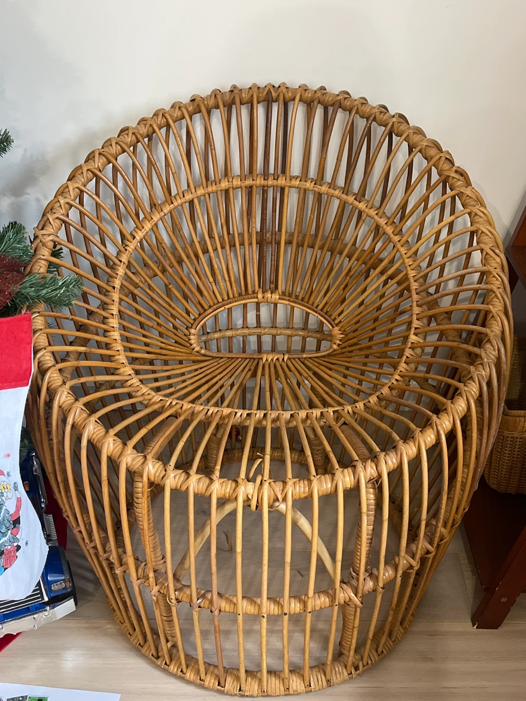 Rattan Papasan Chair