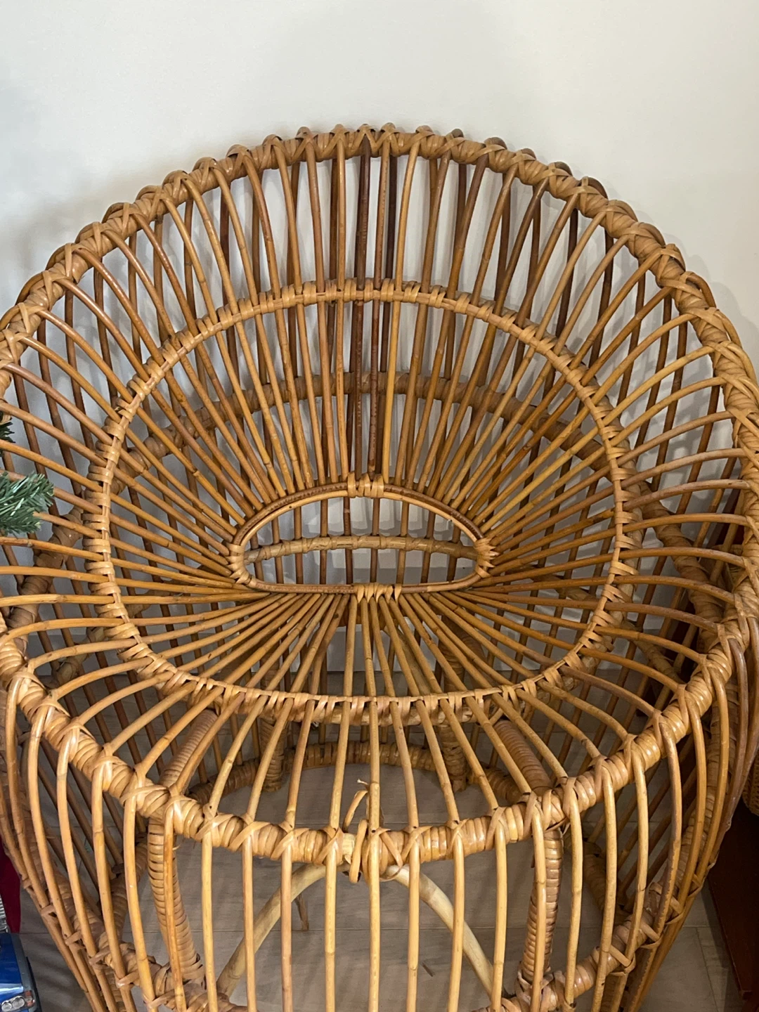 Rattan Papasan Chair - photo 2