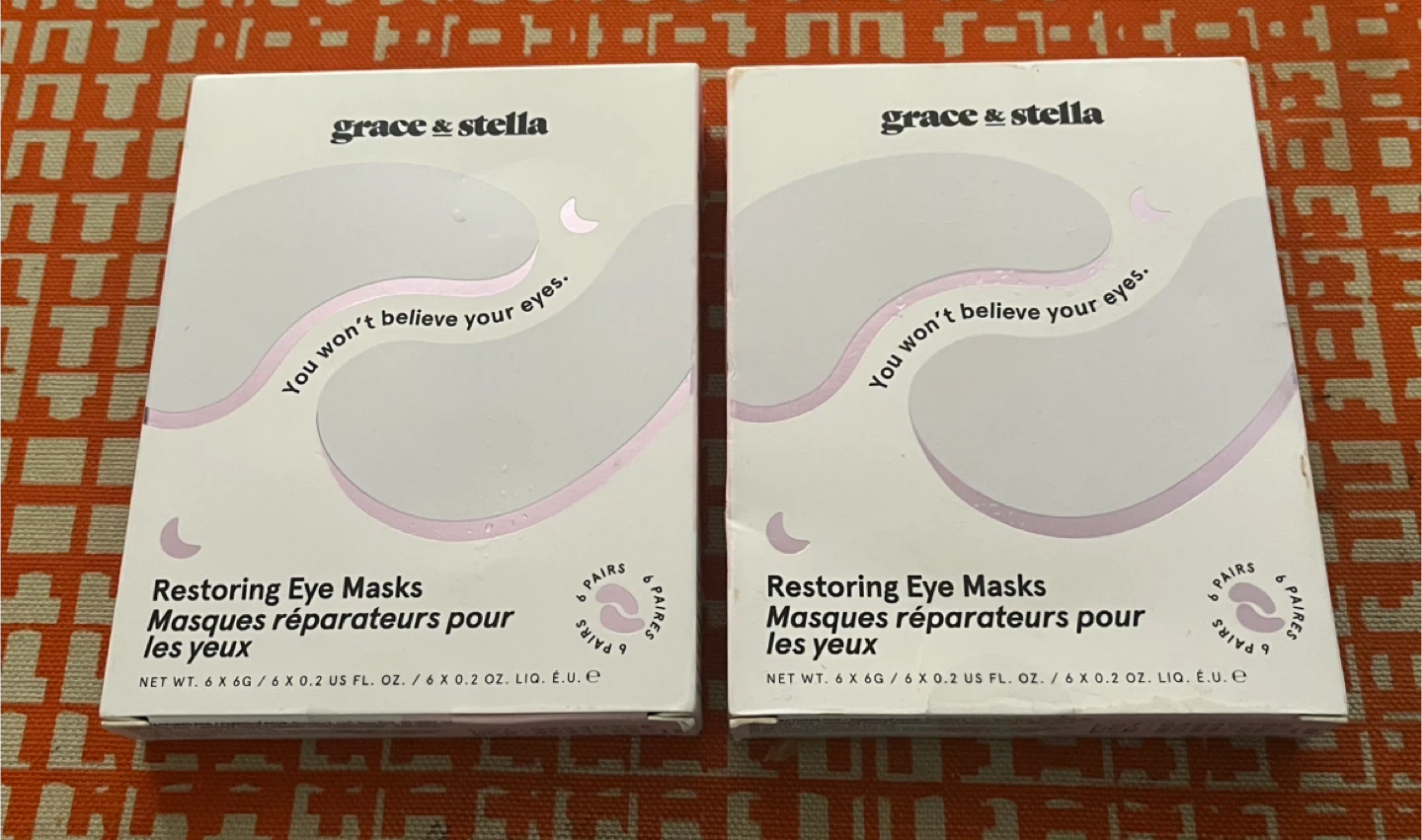 Grace & Stella Restoring Eye Masks (2 Boxes)