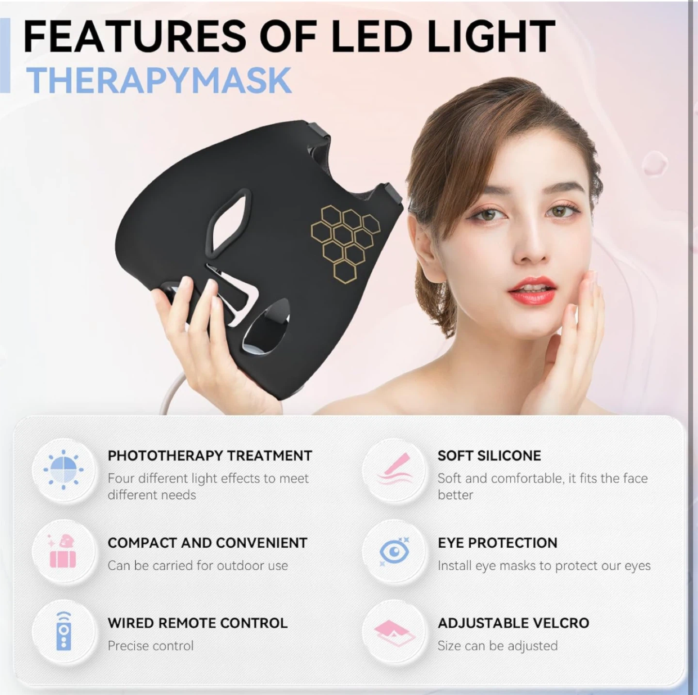 LED Light Therapy Mask - photo 5