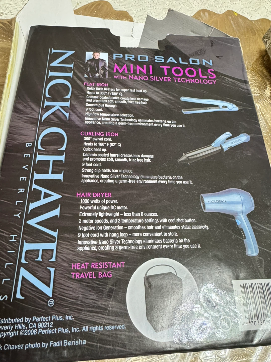 Nick Chavez Pro Salon Mini Tools Set - New - photo 2