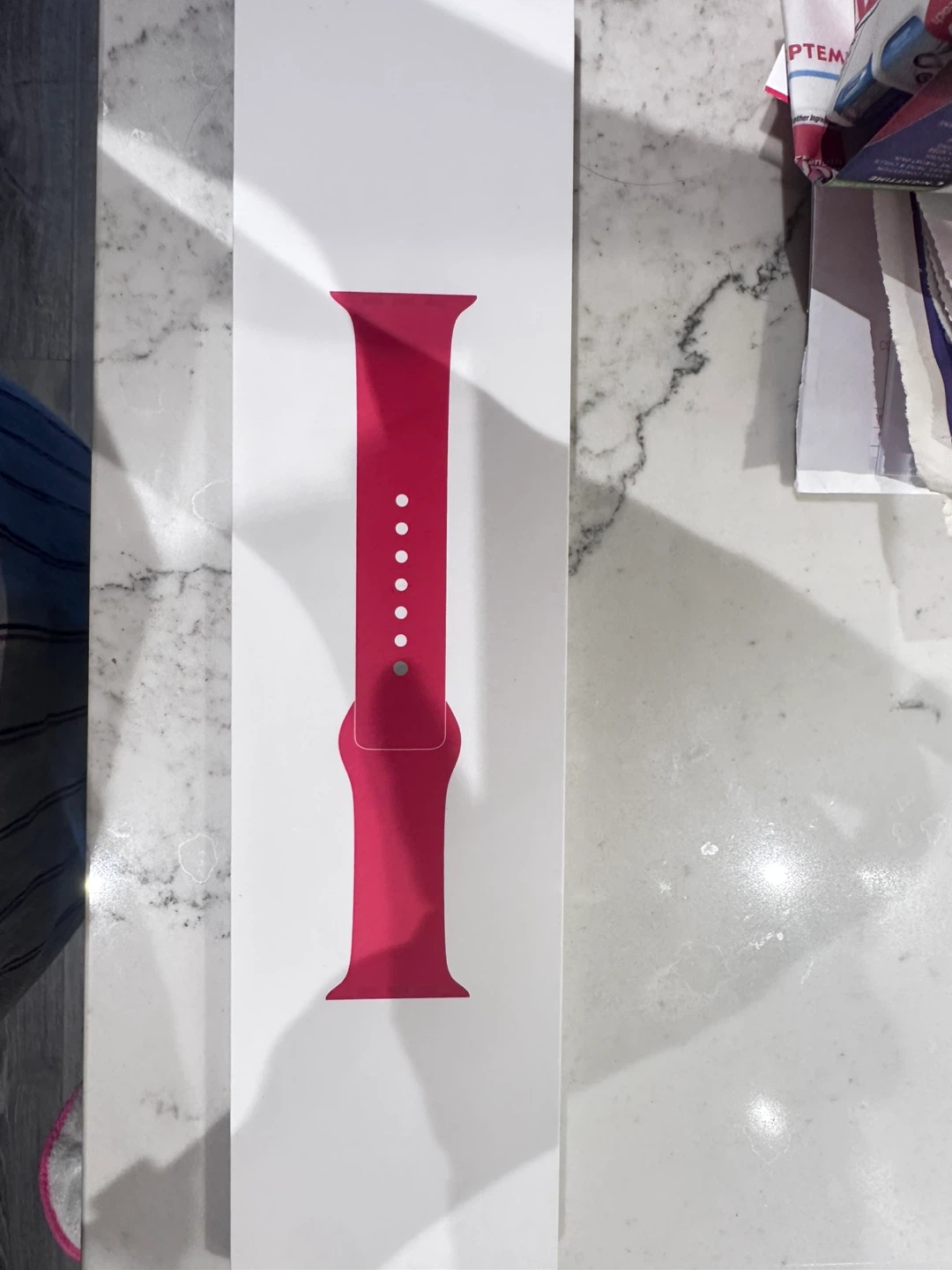 Apple Watch Sport Band - Red S8 45 - photo 2