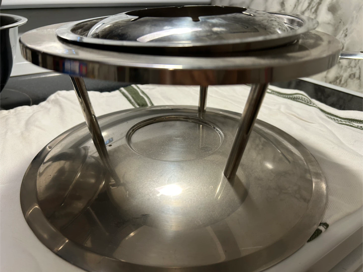 Stainless Steel Fondue Set - photo 2