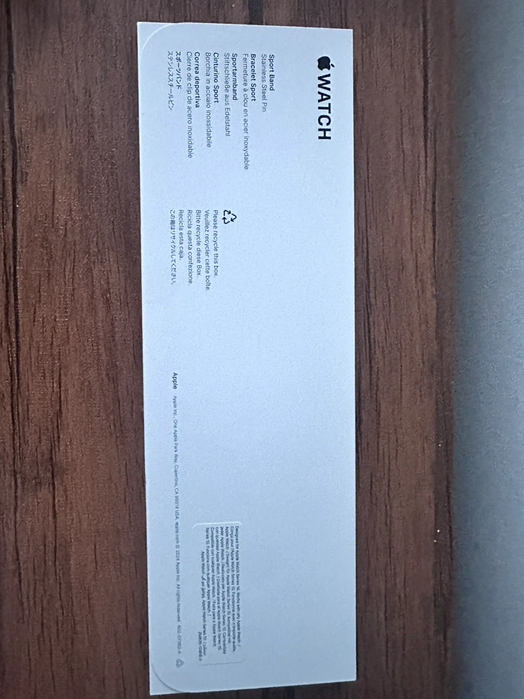 Apple Sport Band - Starlight - New in Box S11 46 - photo 2