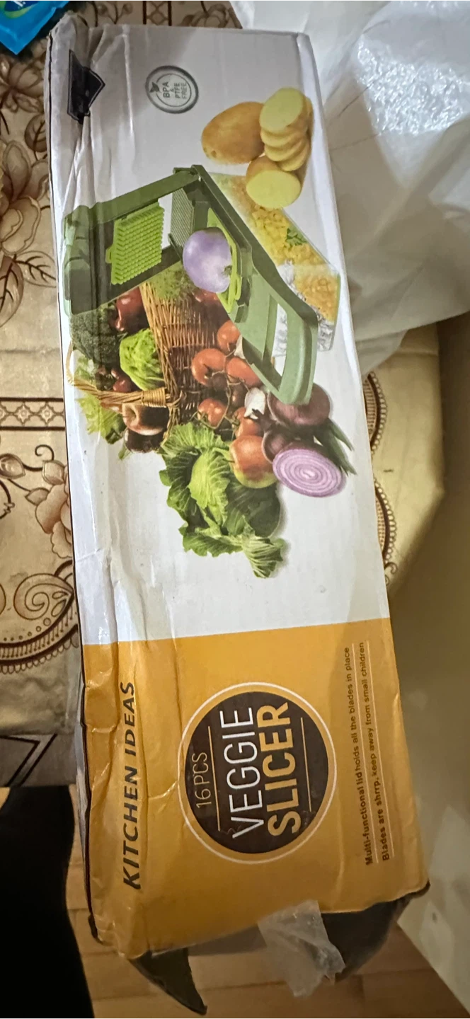 Kitchen Ideas 16pcs Veggie Slicer - New!