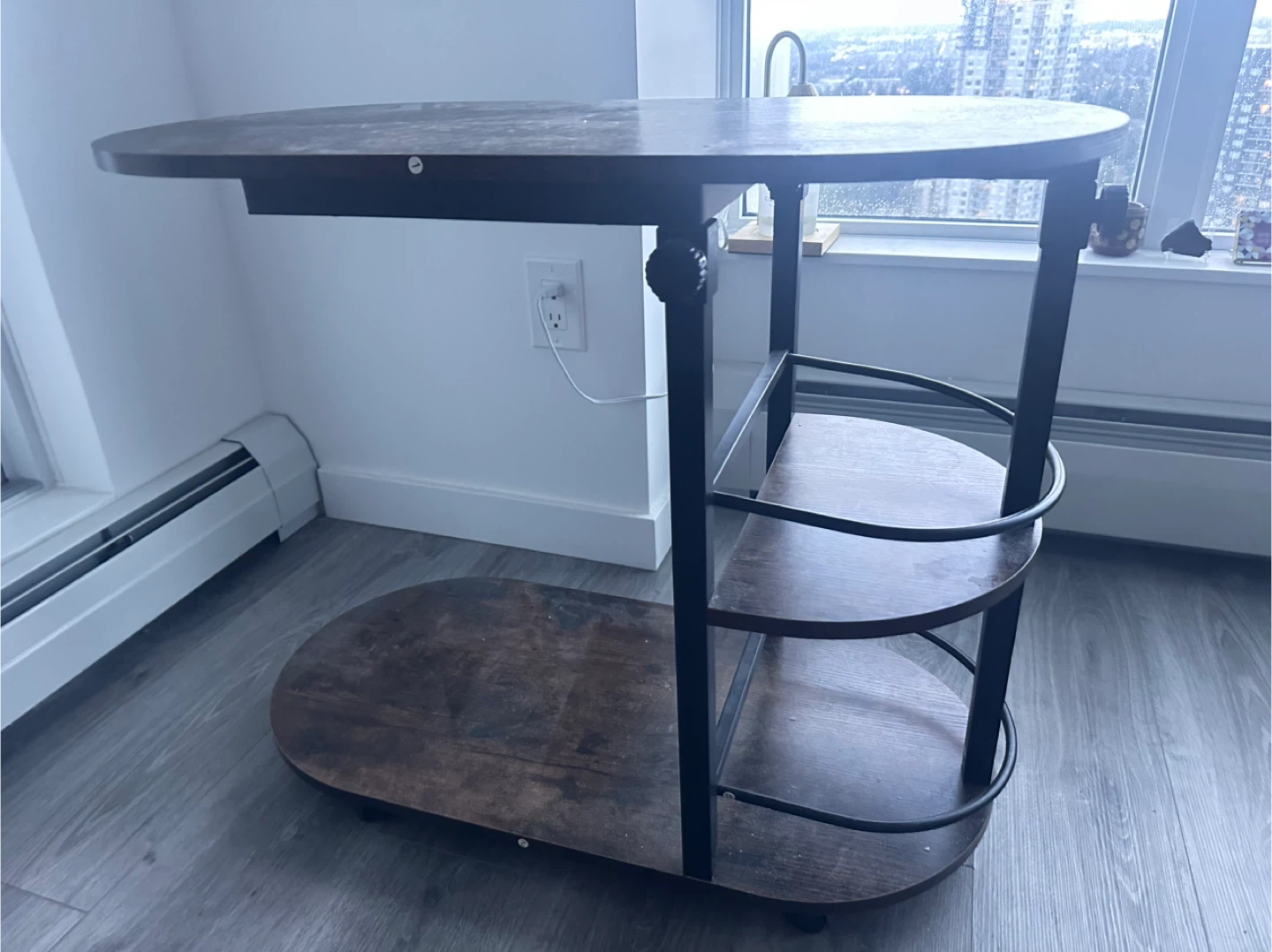 Rolling Bar Cart/Side Table