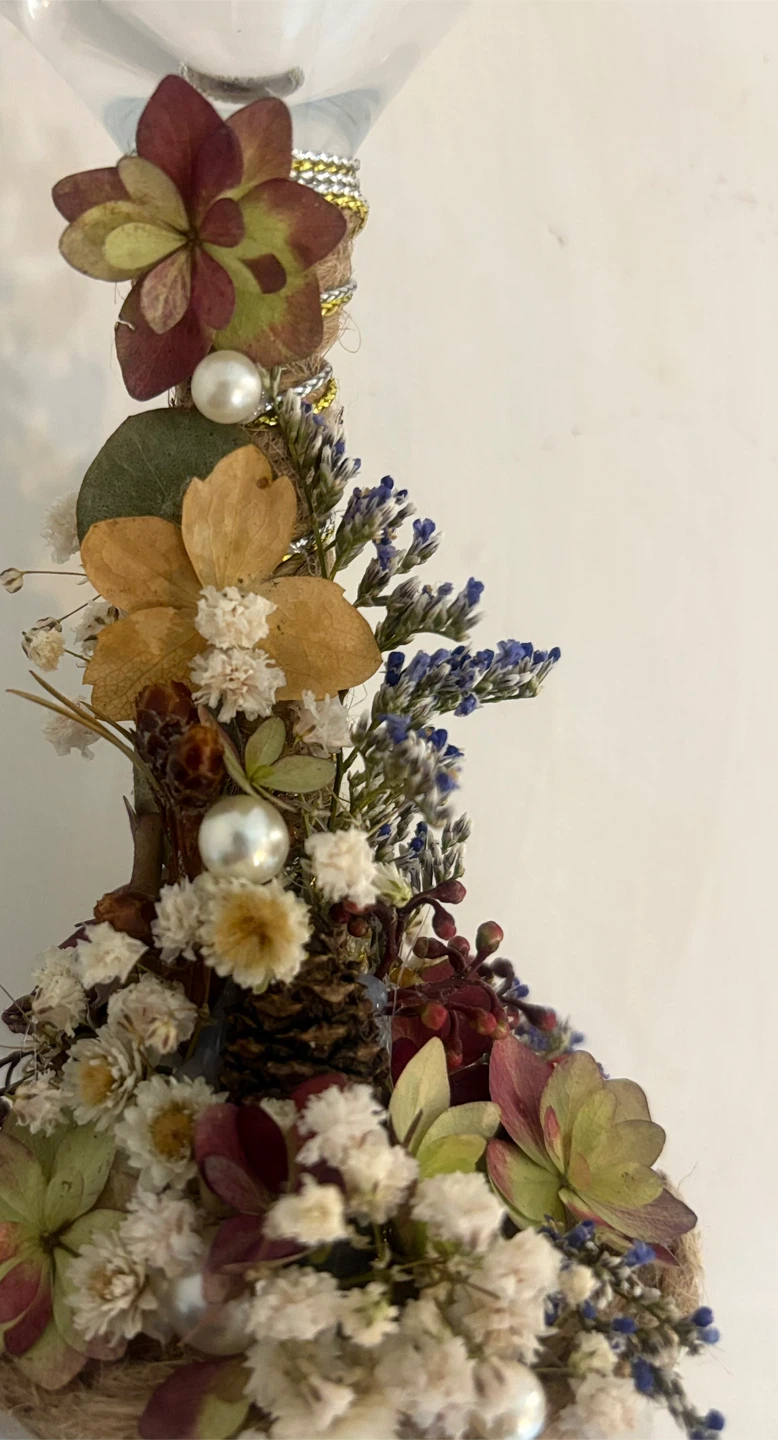 Floral Decorated Martini Glass with Box - photo 5