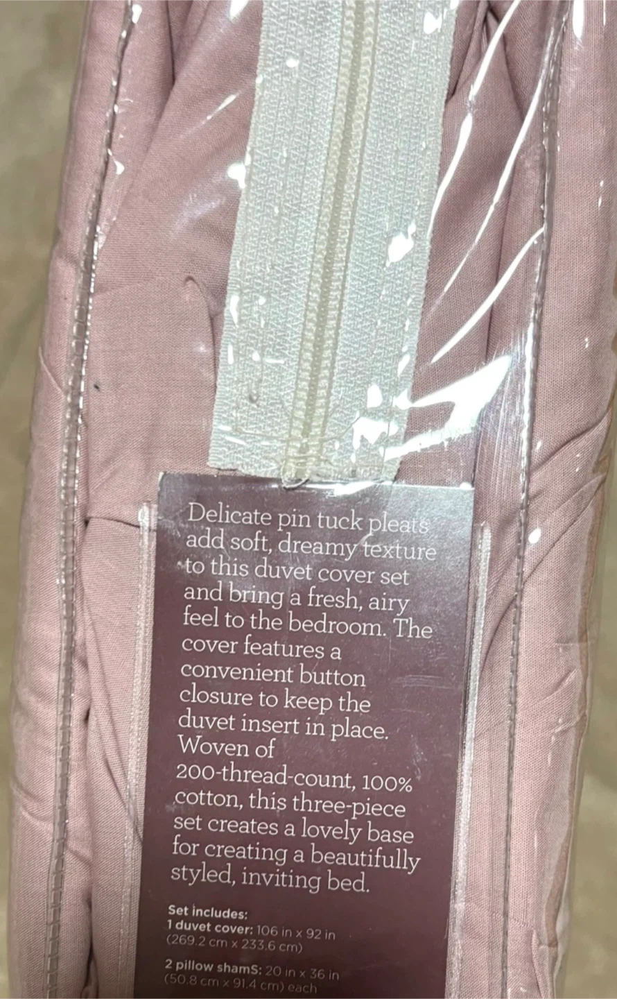 Life At Home King Duvet Cover Set - New - photo 2