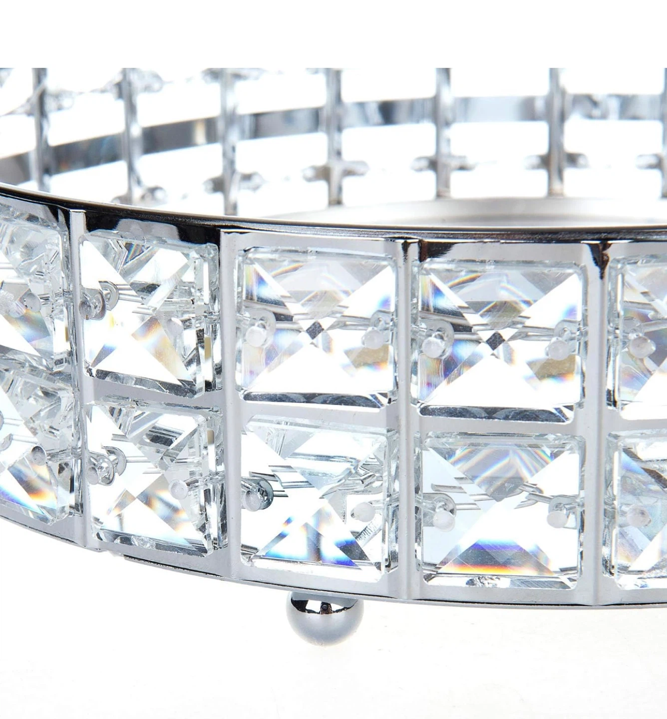 Crystal Mirrored Vanity Tray - photo 3