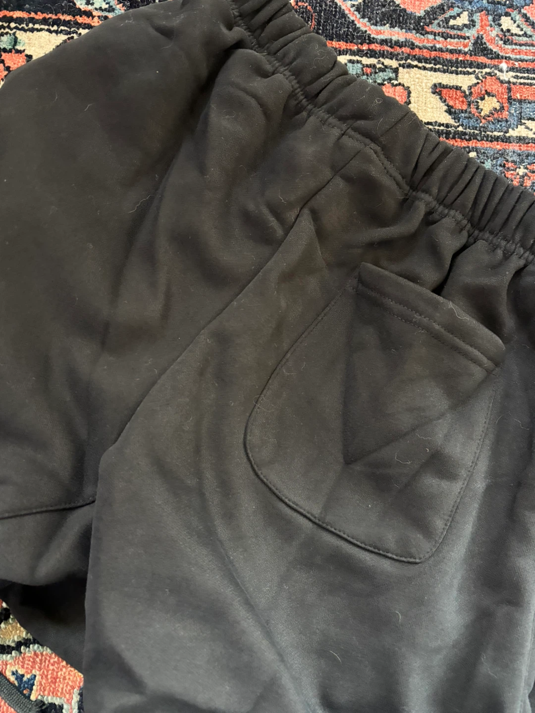 Essentials Fear of God Black Sweatpants - photo 4
