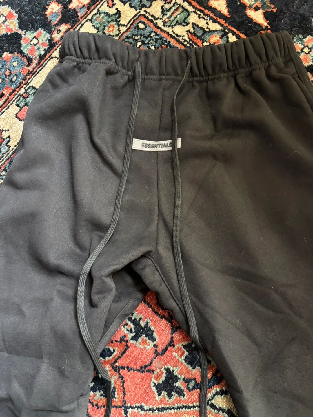 Essentials Fear of God Black Sweatpants - photo 3