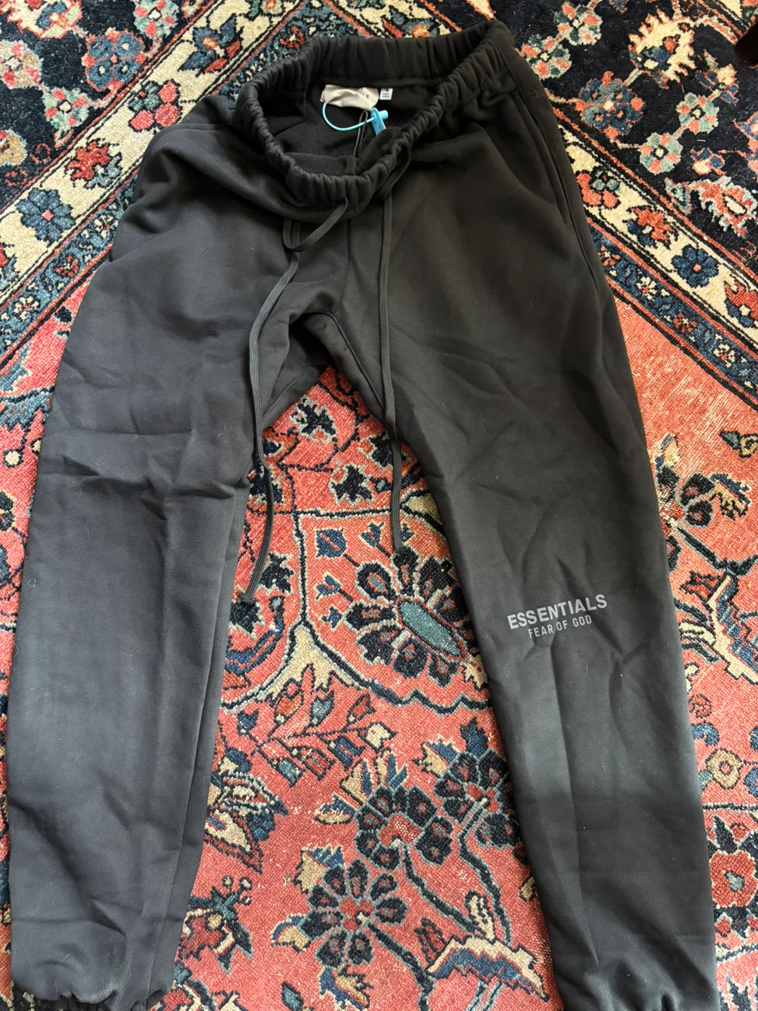 Essentials Fear of God Black Sweatpants - photo 2