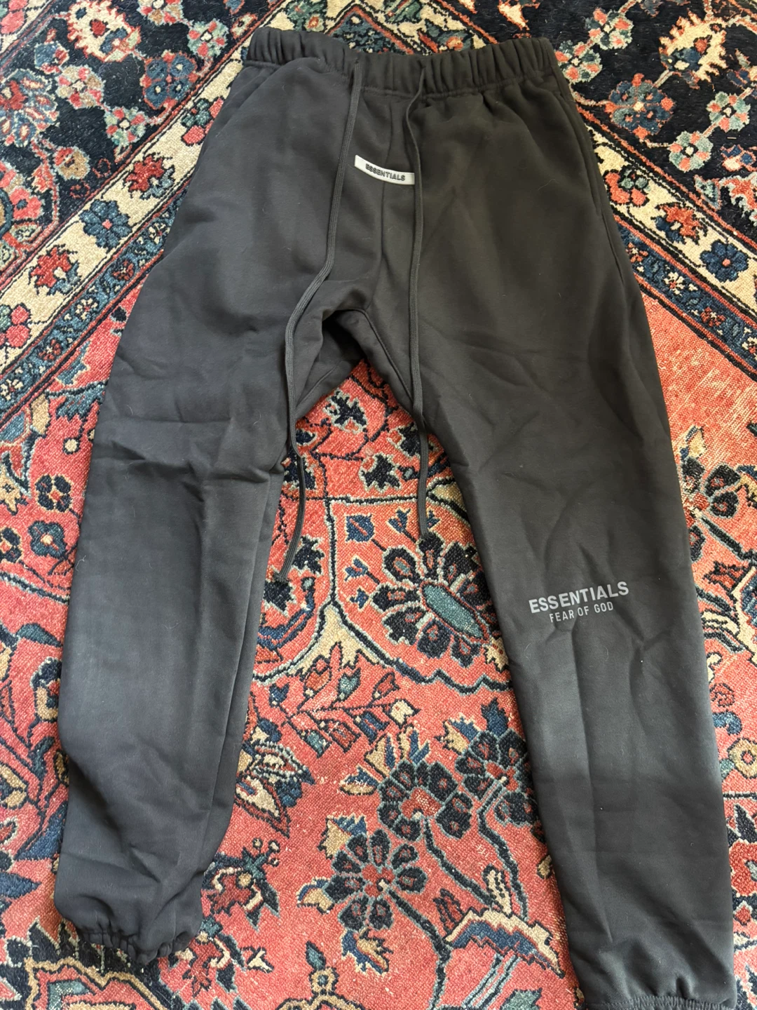 Essentials Fear of God Black Sweatpants