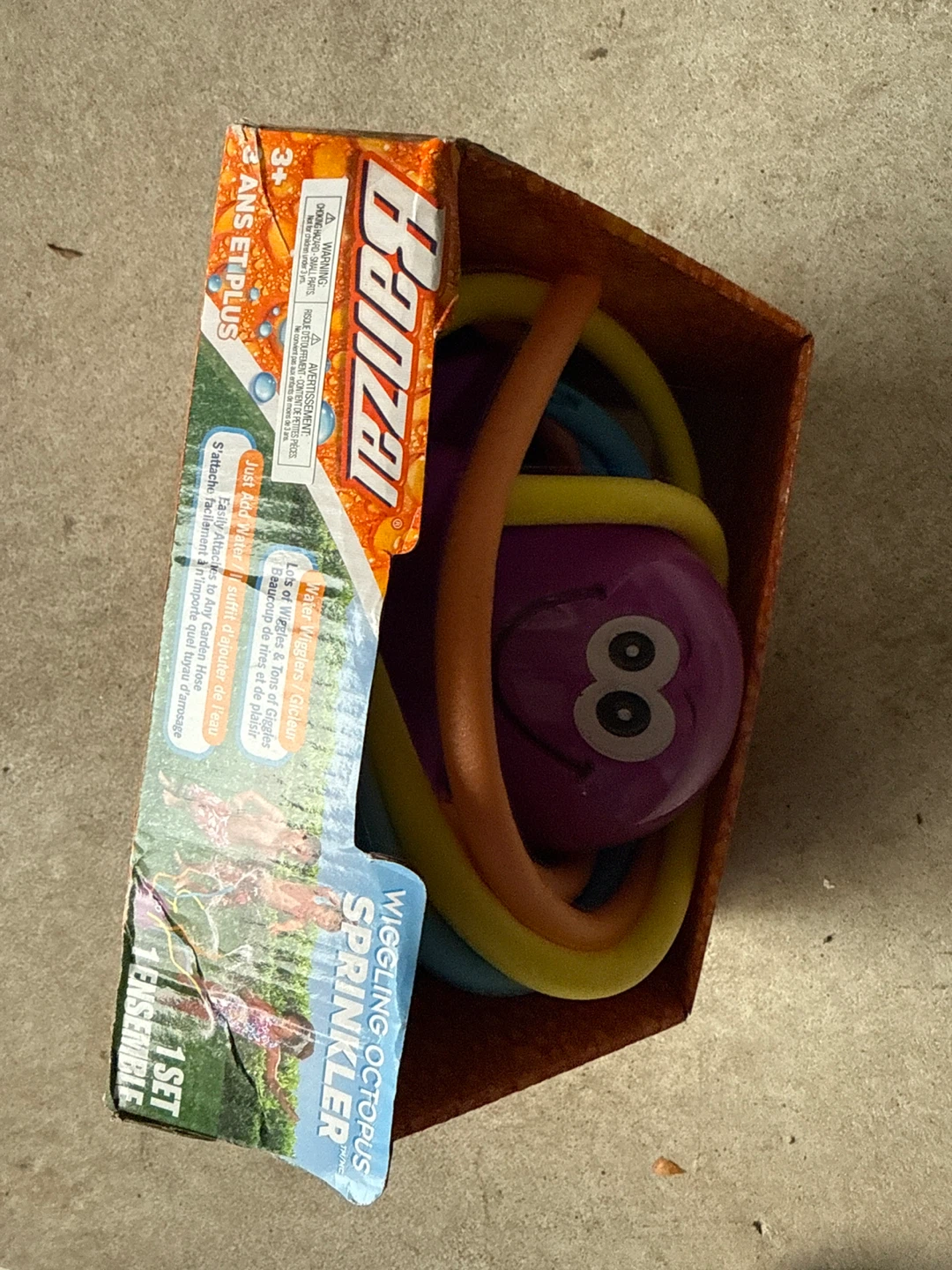 Banzai Wiggling Octopus Sprinkler - Kids Water Toy - photo 2