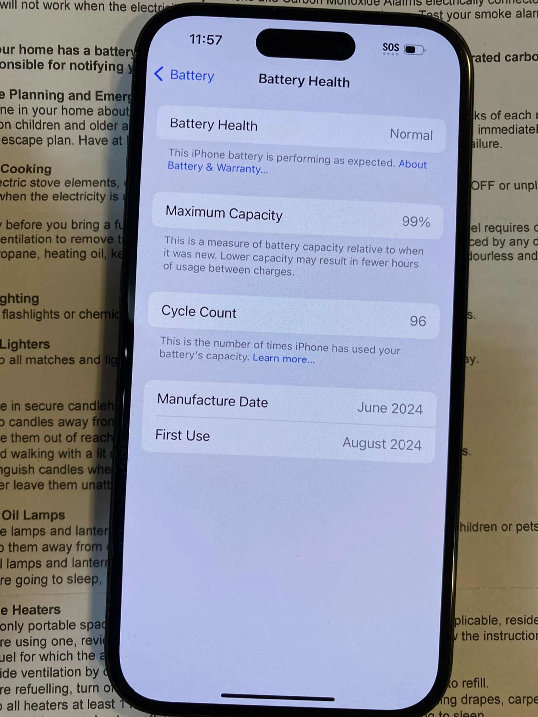 iPhone 15 128gb - Excellent Condition - photo 3