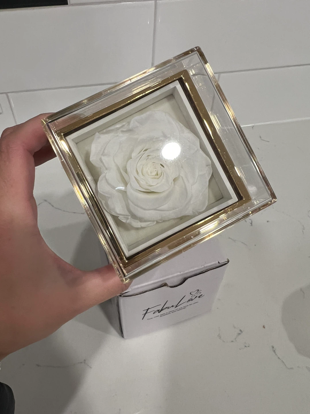 Fabulove Rose & Necklace Set - New in Box! - photo 2