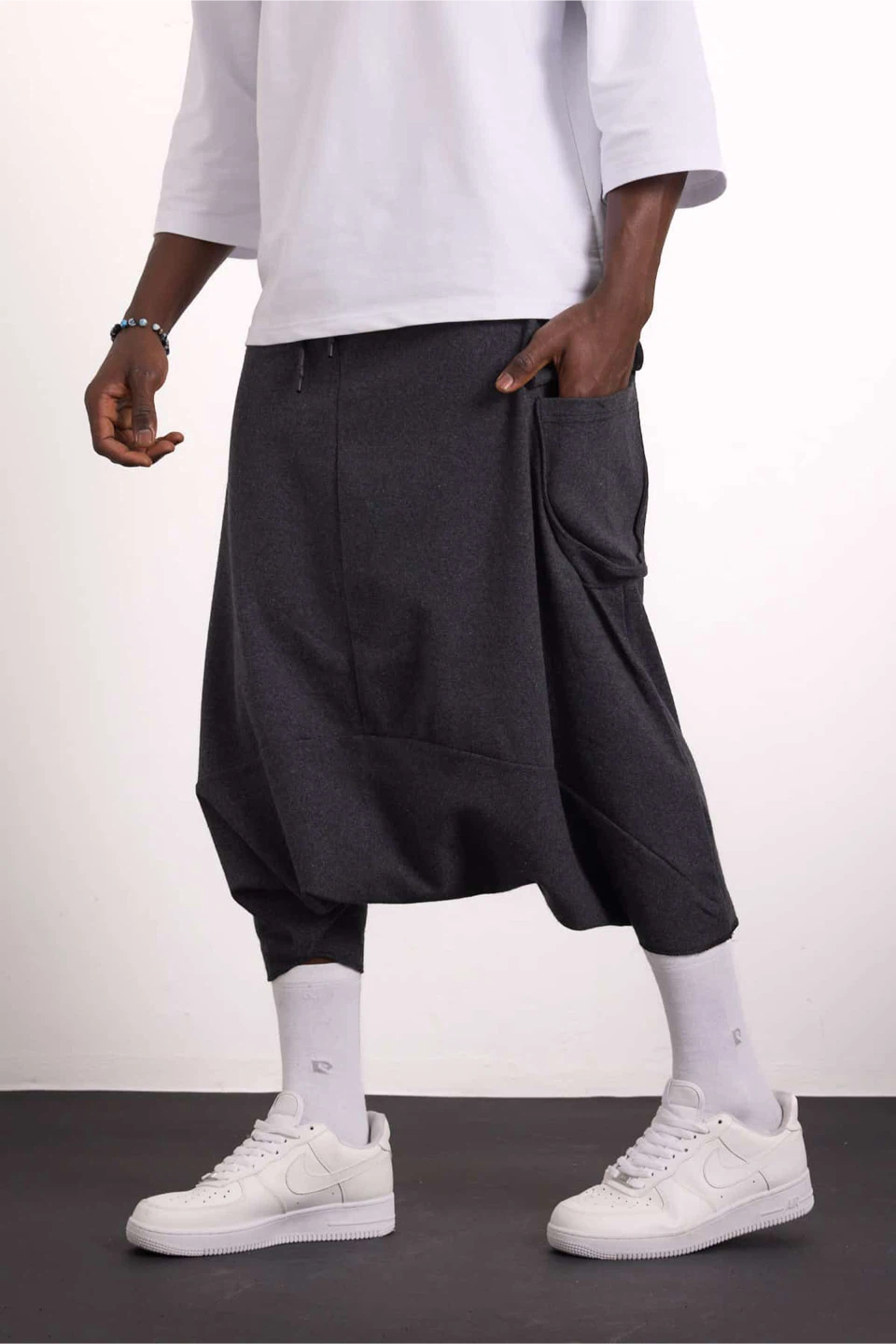 Harem Pants - Grey