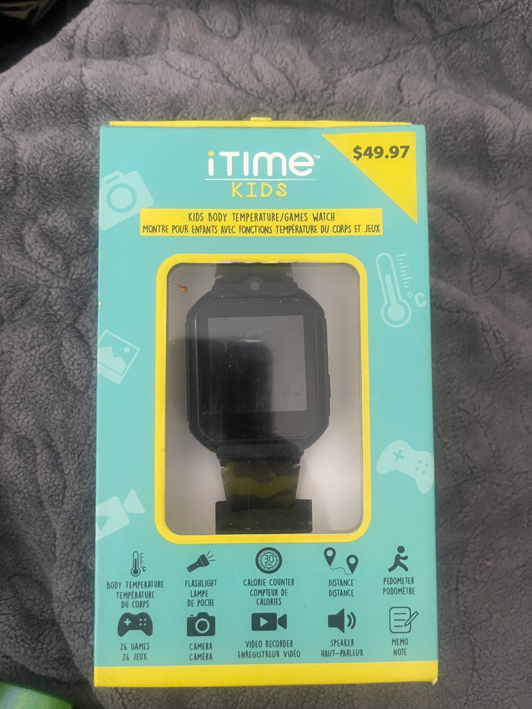 iTime Kids Body Temp/Games Watch