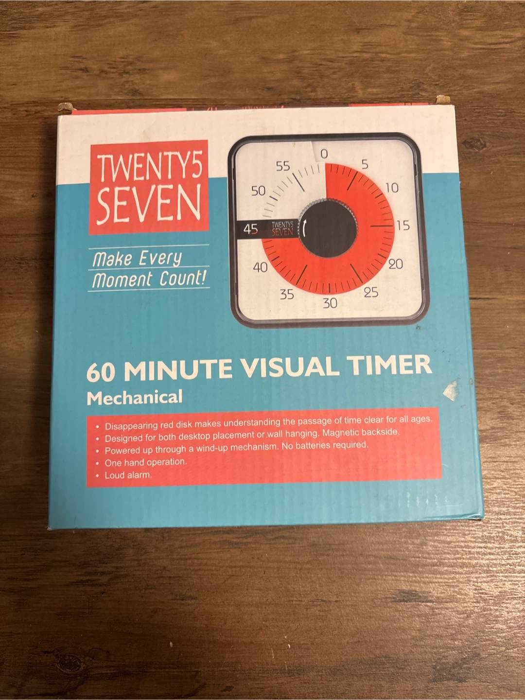 Twenty5 Seven 60 Minute Visual Timer - NEW - photo 2