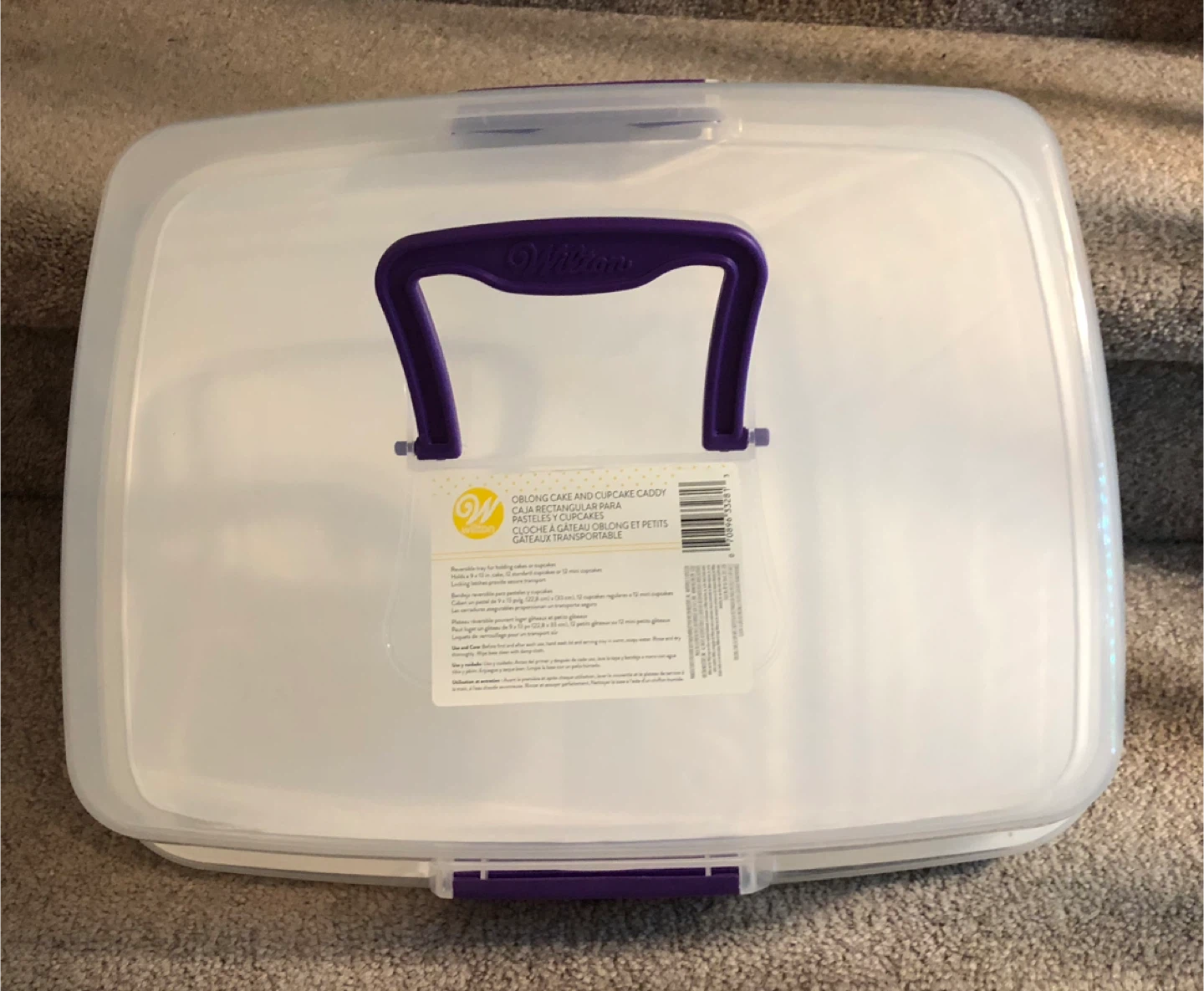Wilton Oblong Cake & Cupcake Caddy