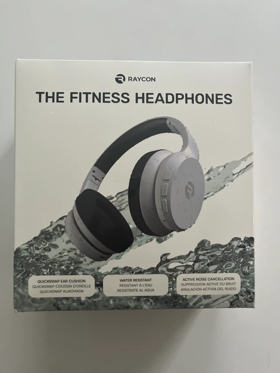 New Raycon The Fitness Headphones - White