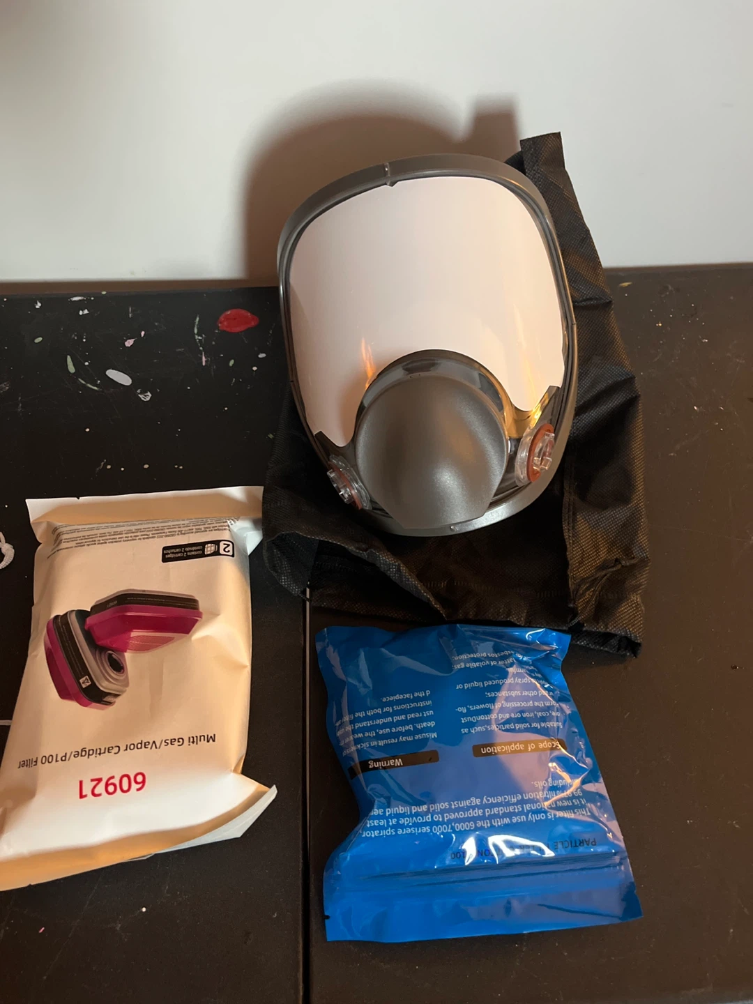 Bsurezn Full Face Gas Mask