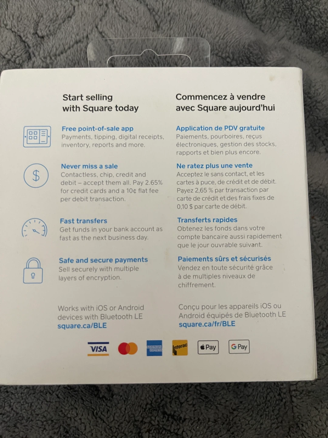 Square Reader for Contactless + Chip - New in Box! - photo 3