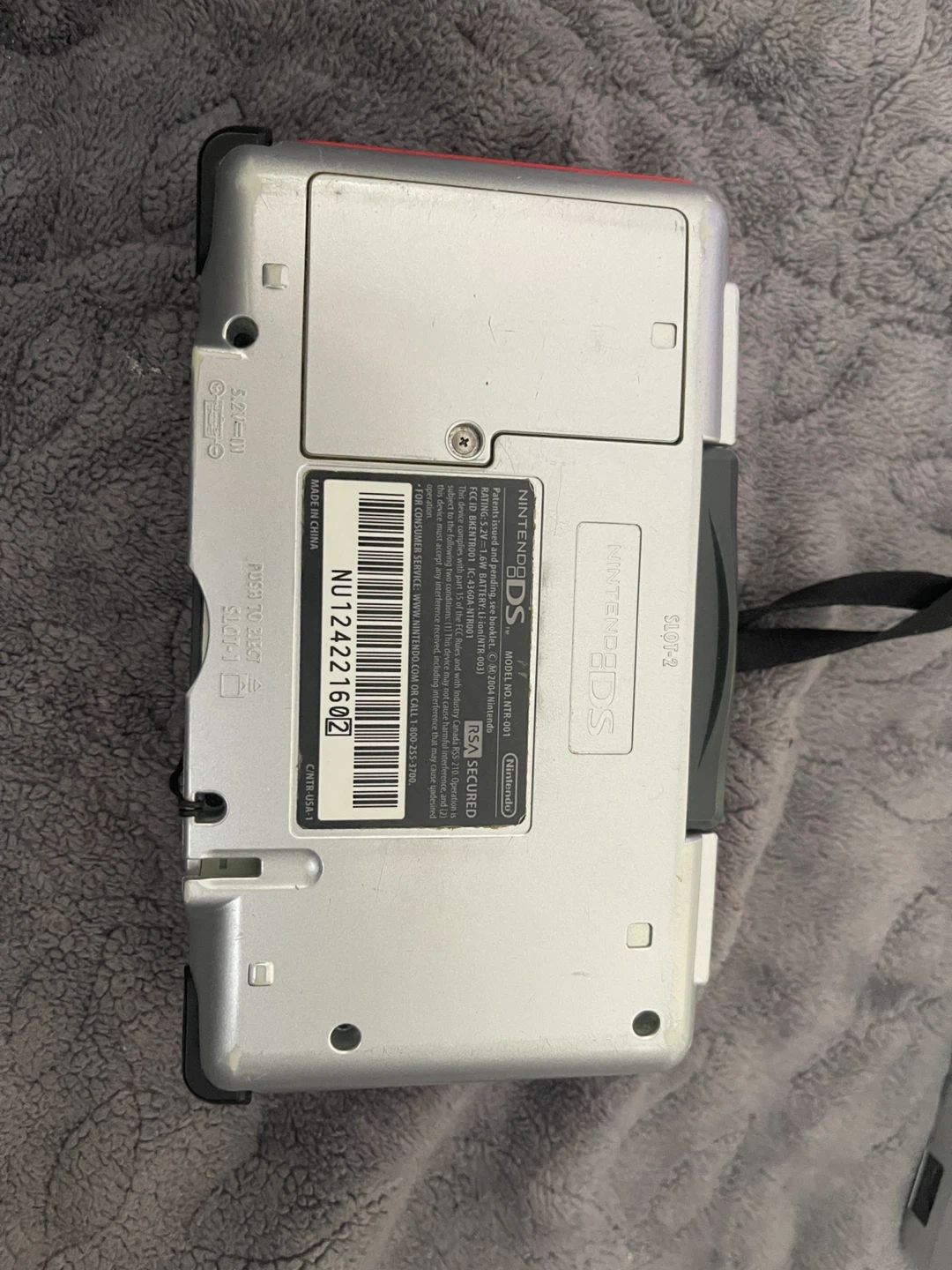 Red Nintendo DS with Games Model NTR-001 - photo 4
