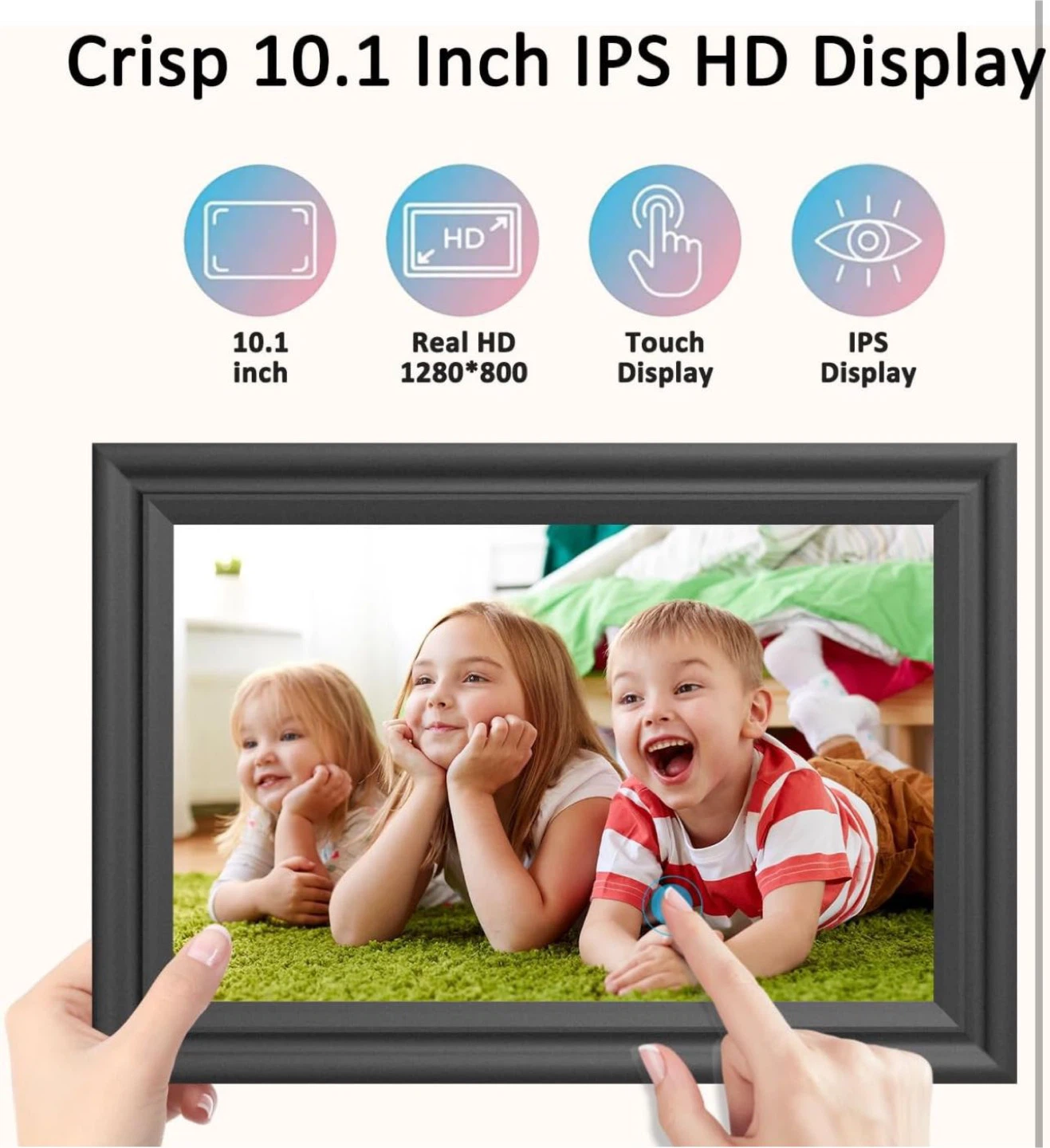 10.1 Inch IPS HD Digital Picture Frame - photo 3
