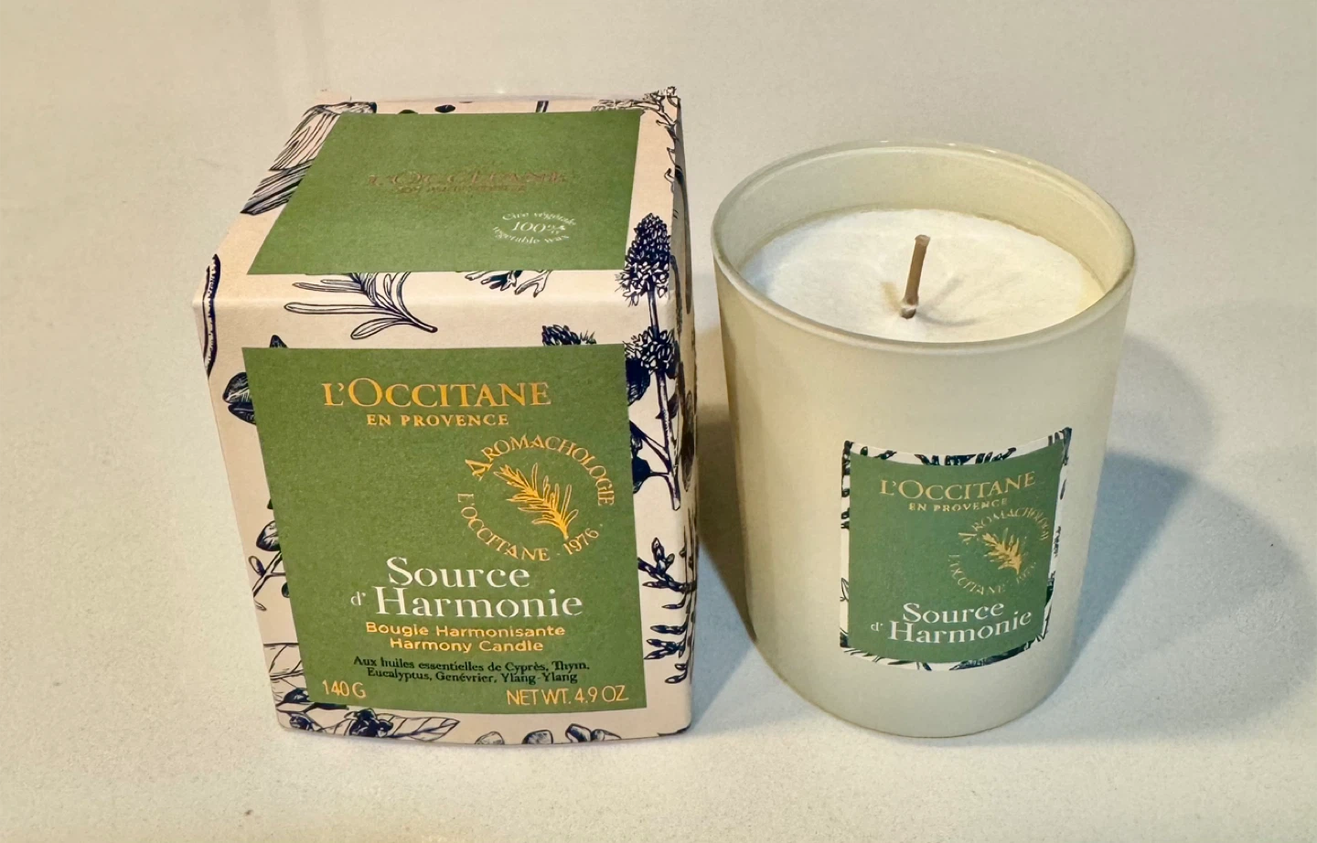 L'Occitane Source d'Harmonie Harmony Candle - 140g - photo 4
