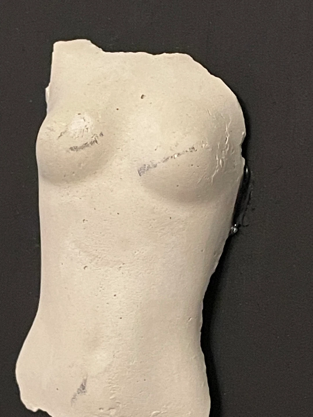 Framed Plaster Torso Art - Unique Decor - photo 2
