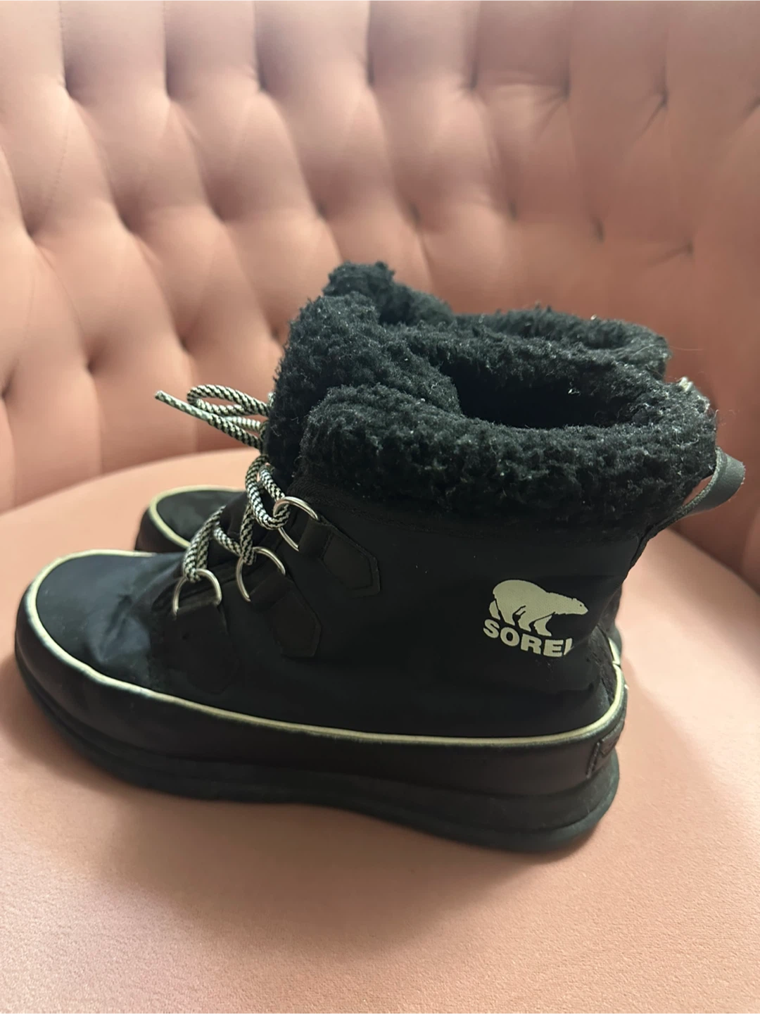 Sorel Women's Explorer Carnival Waterproof Winter Boots - Black