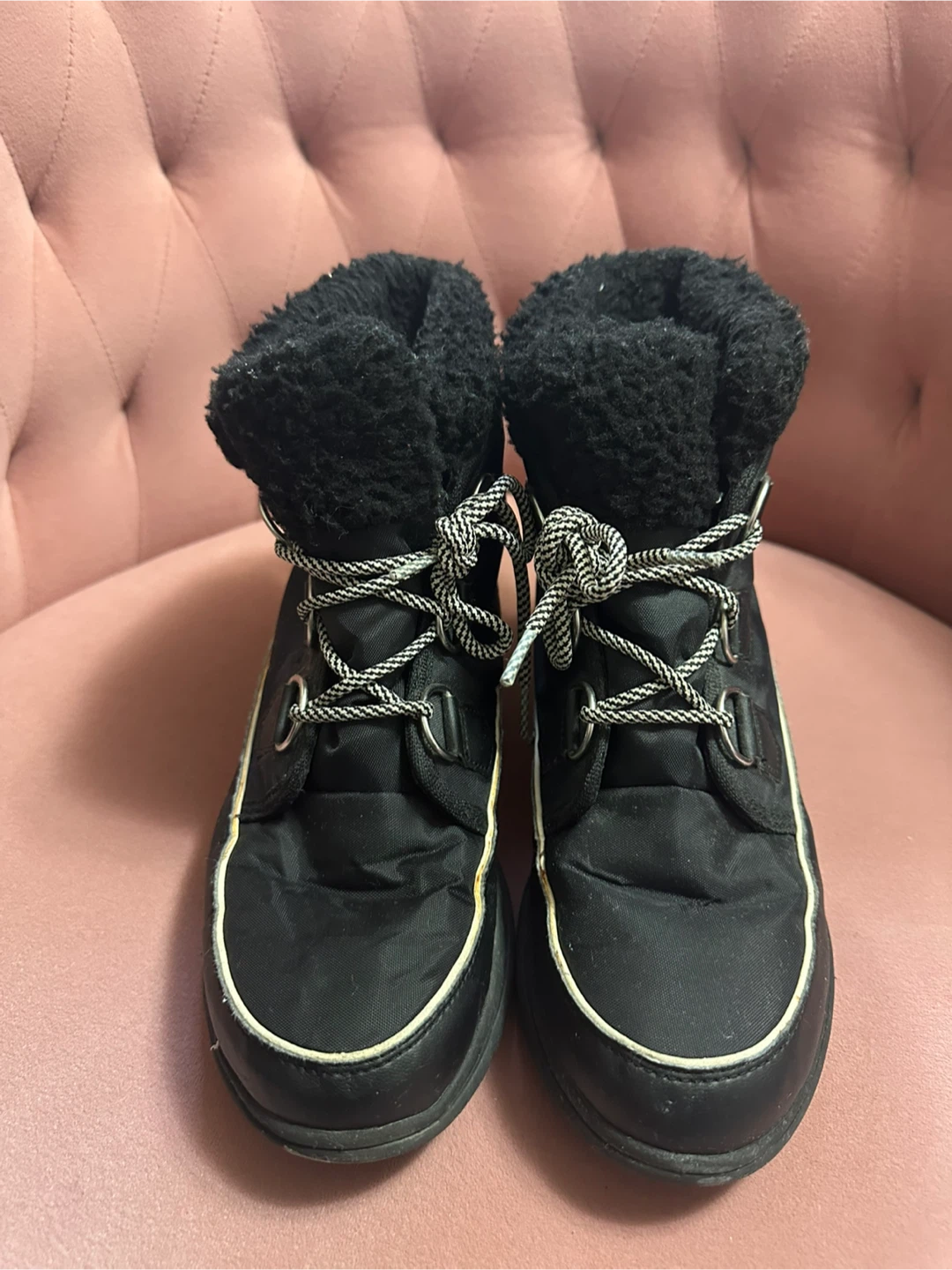 Sorel Women's Explorer Carnival Waterproof Winter Boots - Black - photo 2