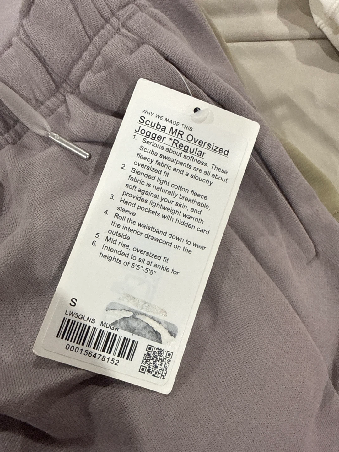 Lululemon Scuba MR Oversized Jogger Reg S - photo 3