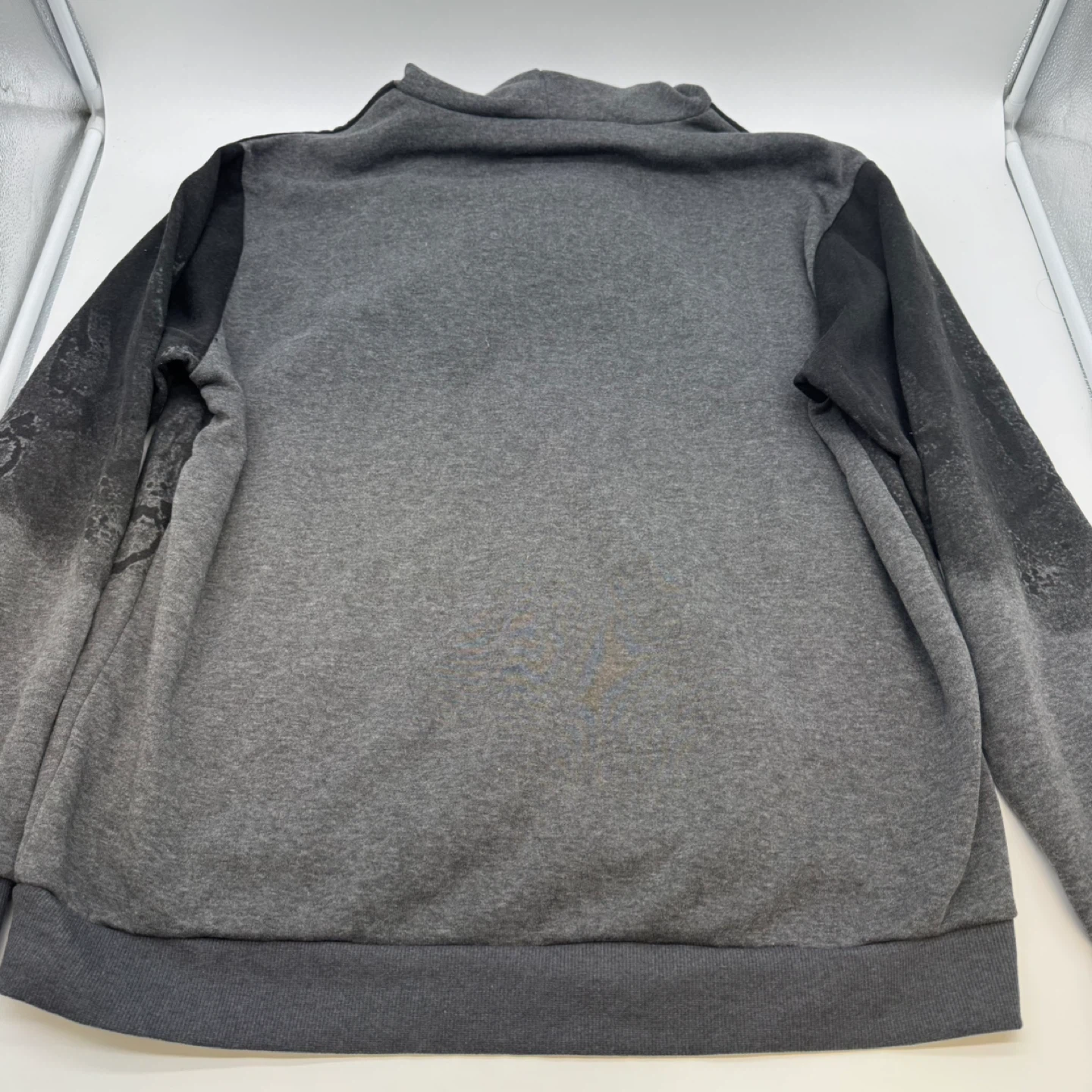 DC Shoes Logo Hoodie Sweatshirt Men’s 4XL Gray Like New - photo 2
