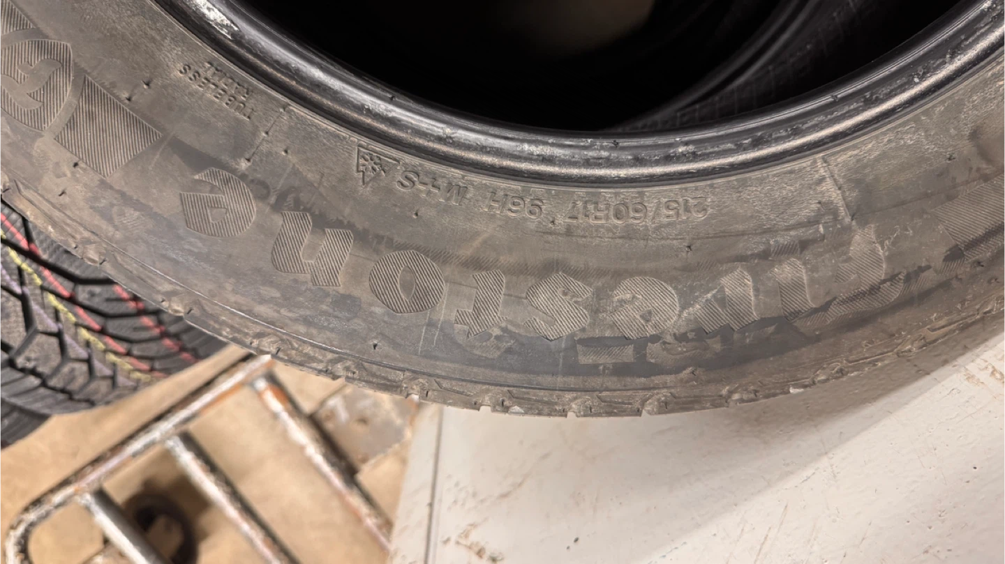 Set of 4 Winter Tires 215/60R17 - photo 3
