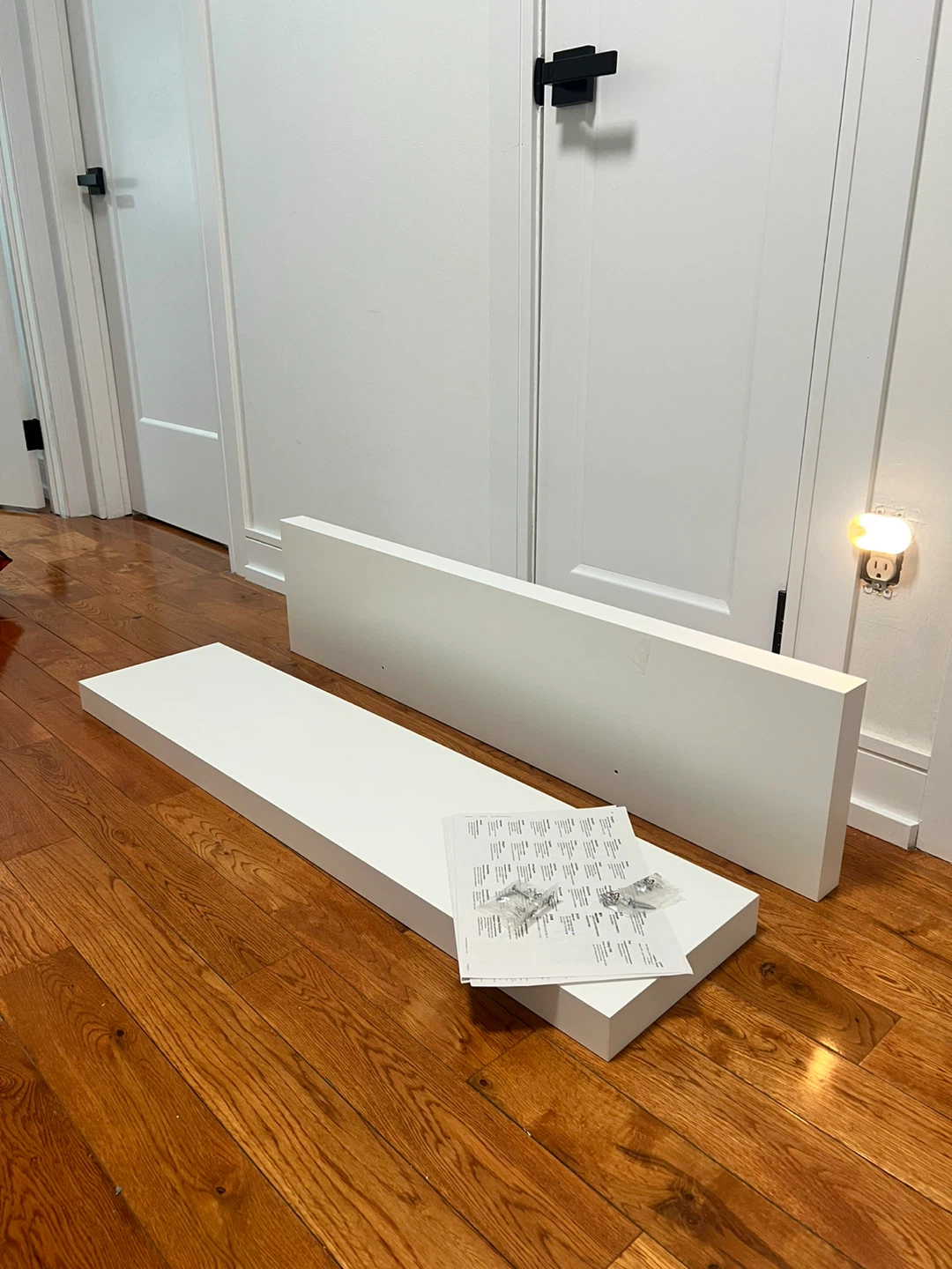 IKEA LACK Wall Shelf, White, 43x10 in (Set of 2) - photo 2