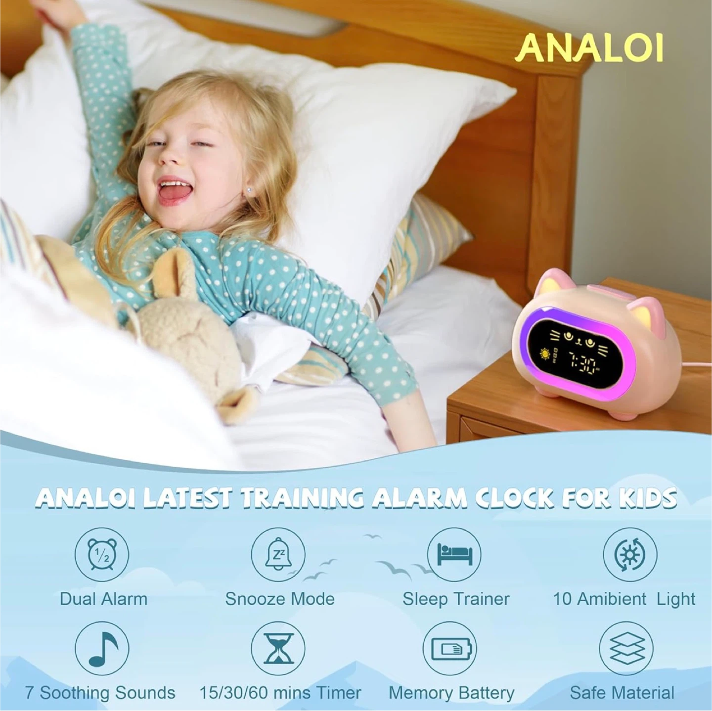 Latest Training Alarm Clock for Kids - photo 2