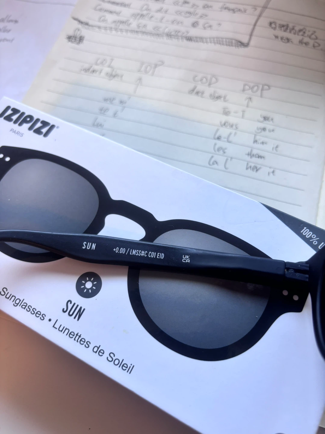 Izipizi #C Black Sunglasses - New in Box! - photo 3