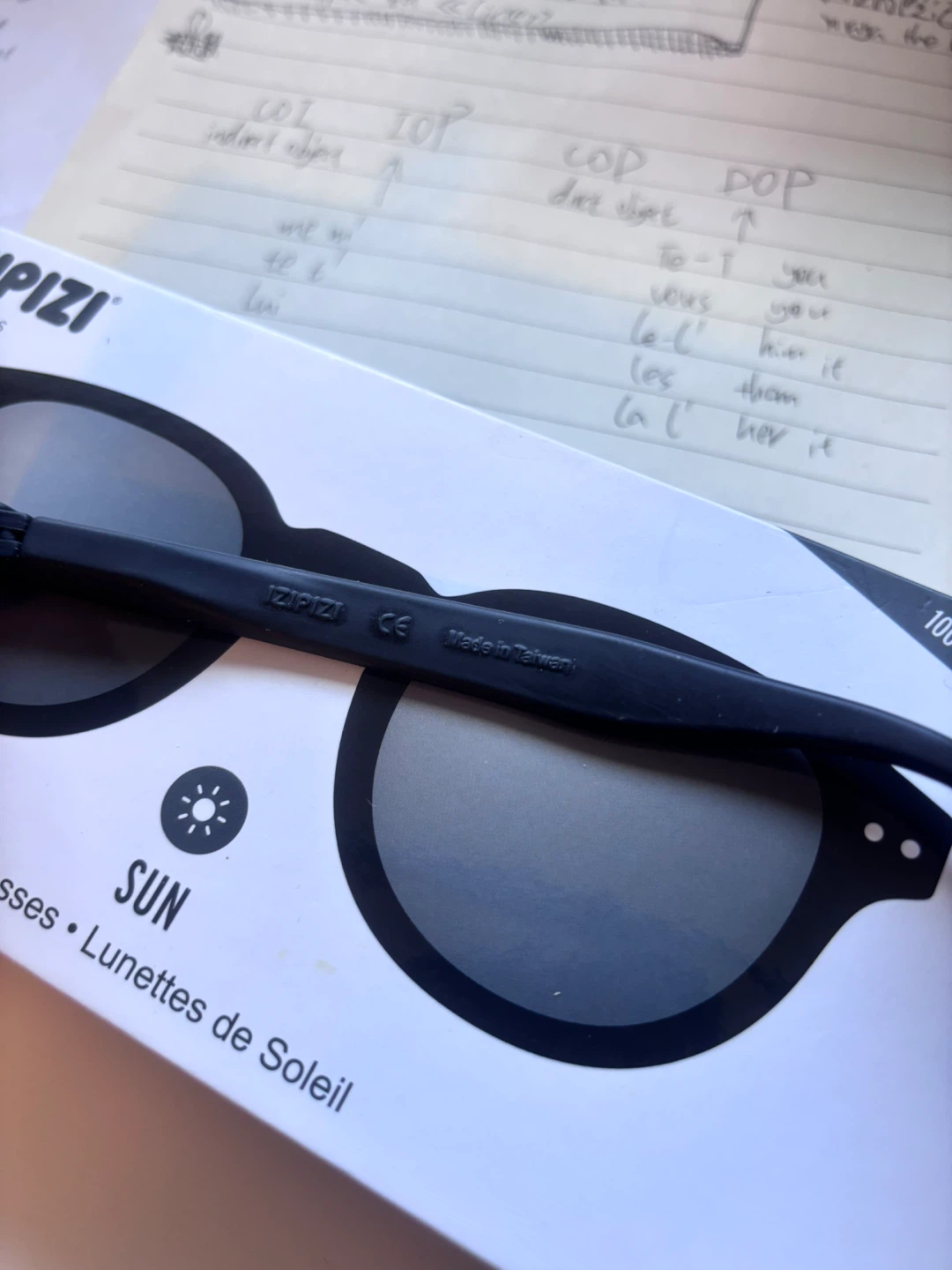 Izipizi #C Black Sunglasses - New in Box! - photo 2