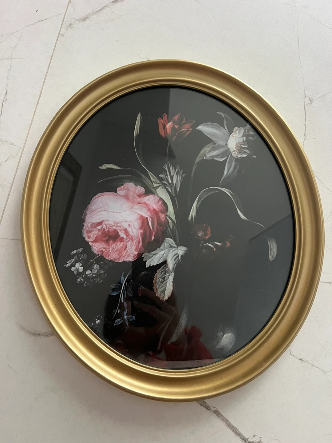 Floral Round Wall Art