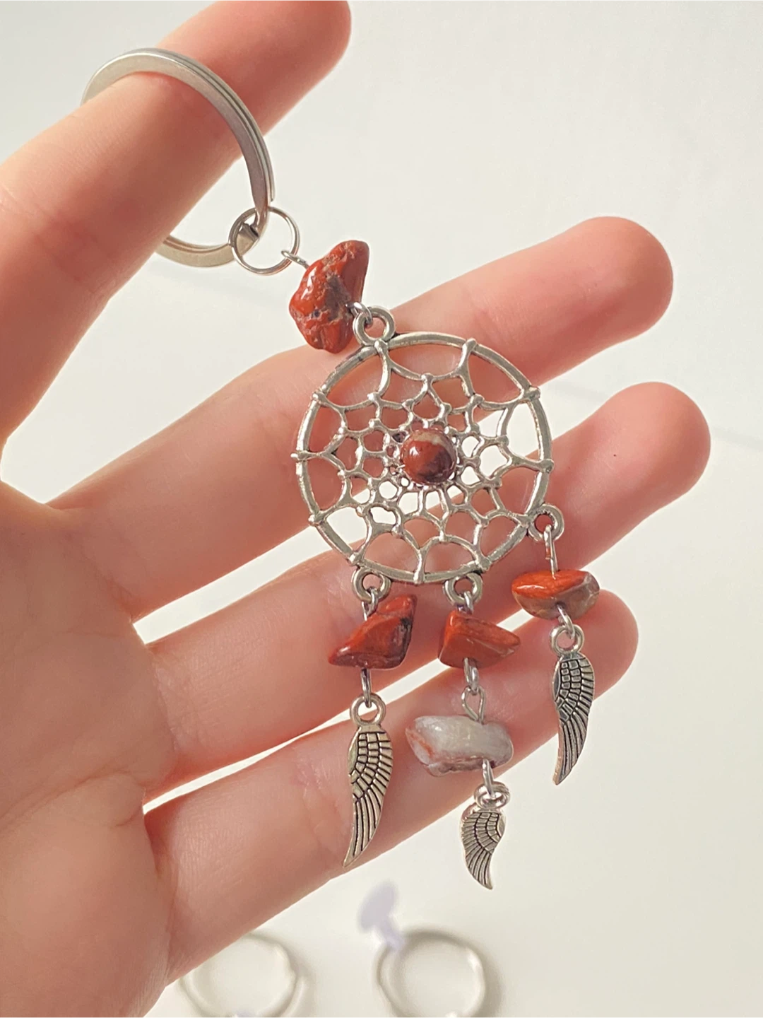 Dream Catcher Keychain crystal - photo 2