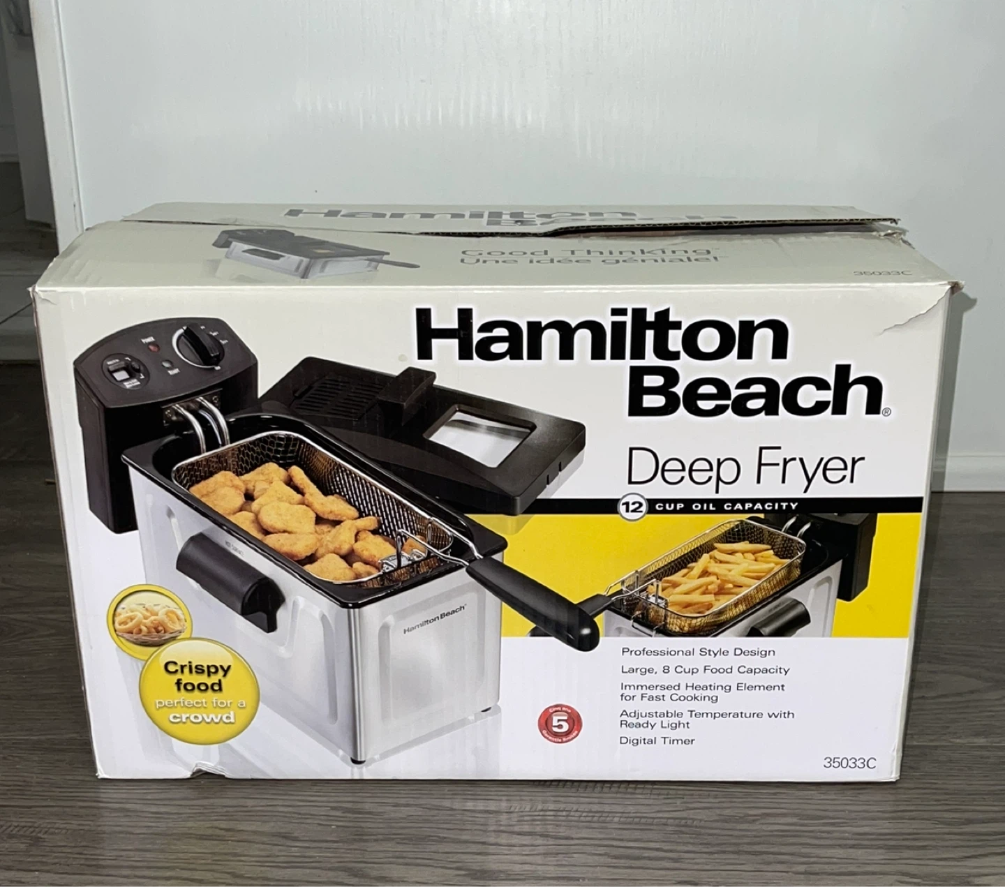 Hamilton Beach Deep Fryer - 8 Cup Capacity