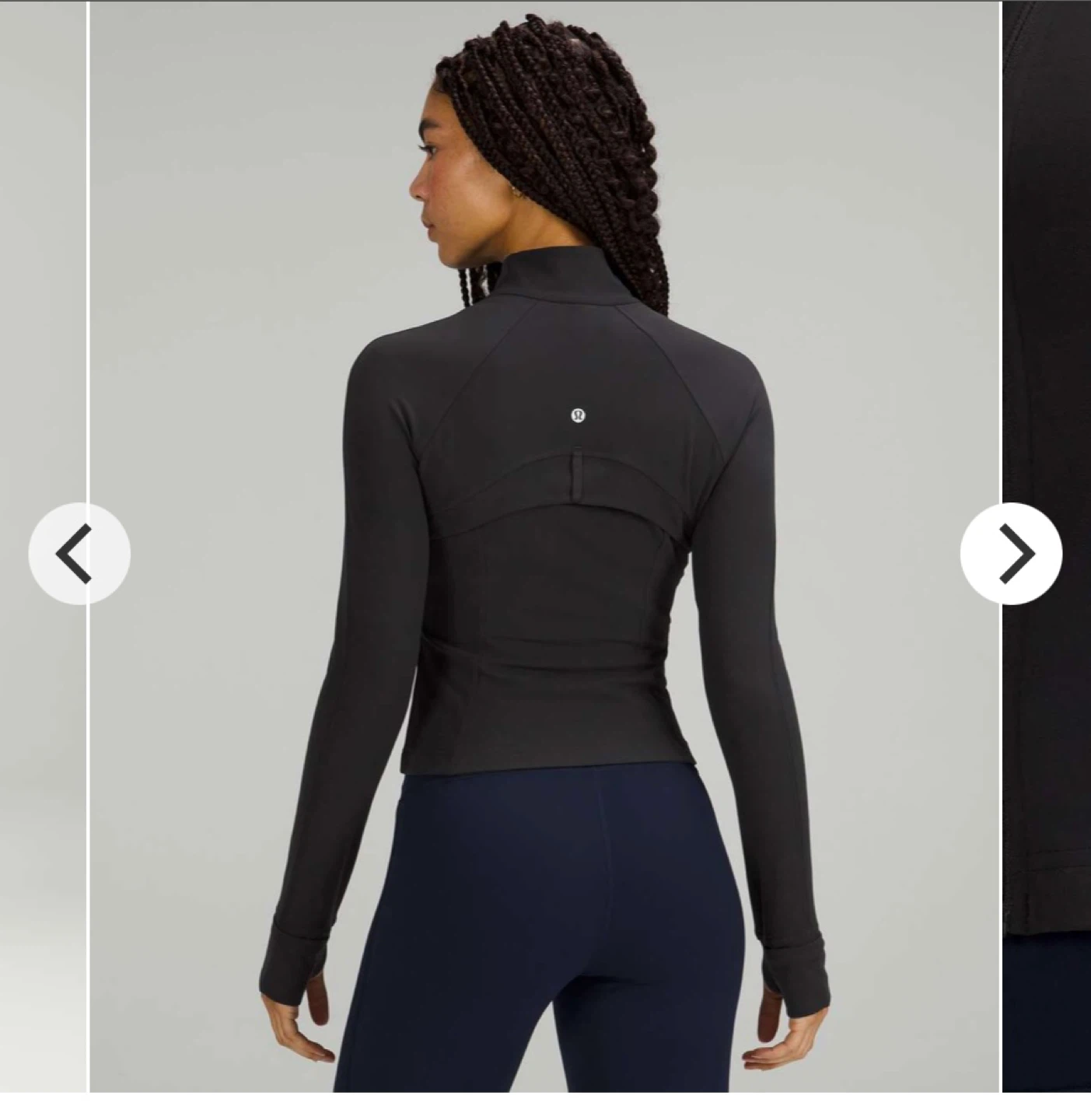 Like New Lululemon Cropped Define Jacket Black Size 2 - photo 2