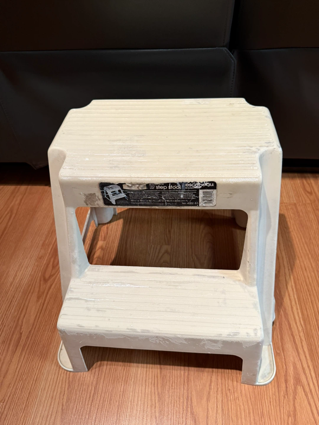 White Step Stool