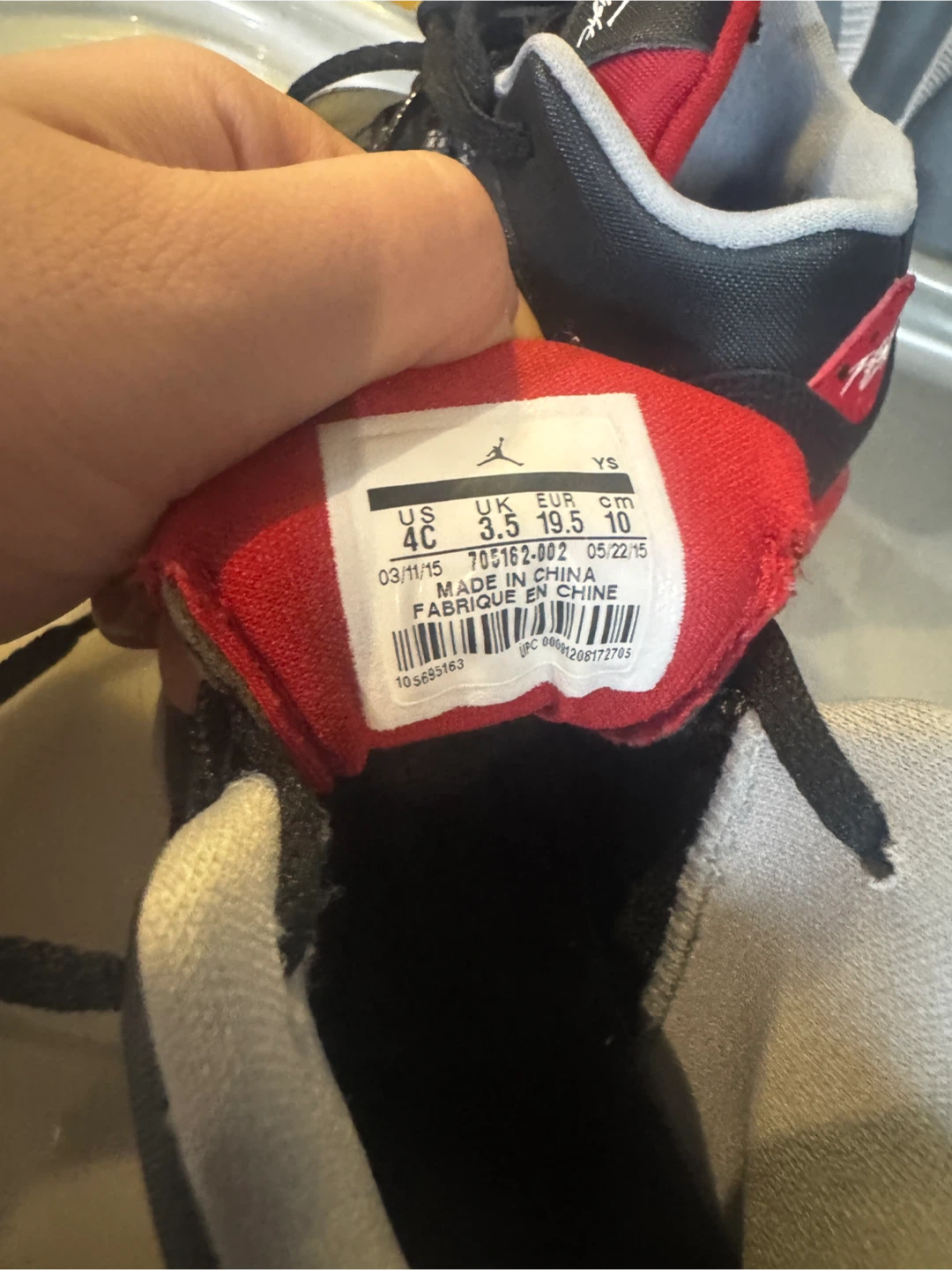 Jordan Flight 45 High Toddler Shoes - Size 4C - photo 5