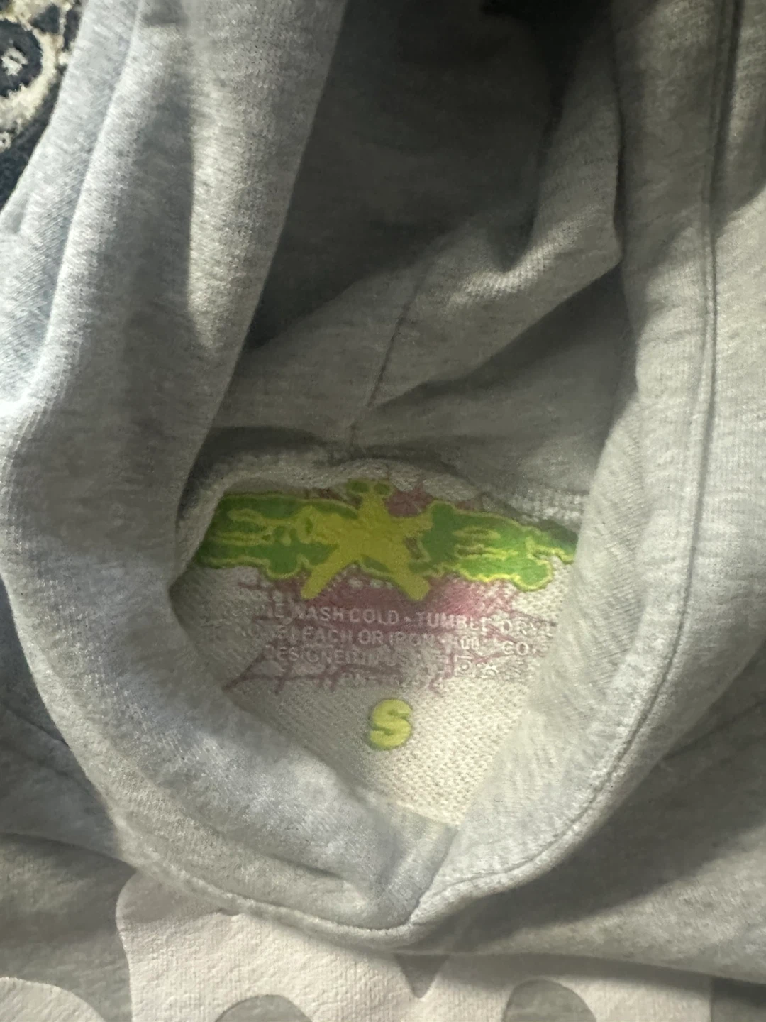 Spider Hoodie - Grey - Size S - photo 2