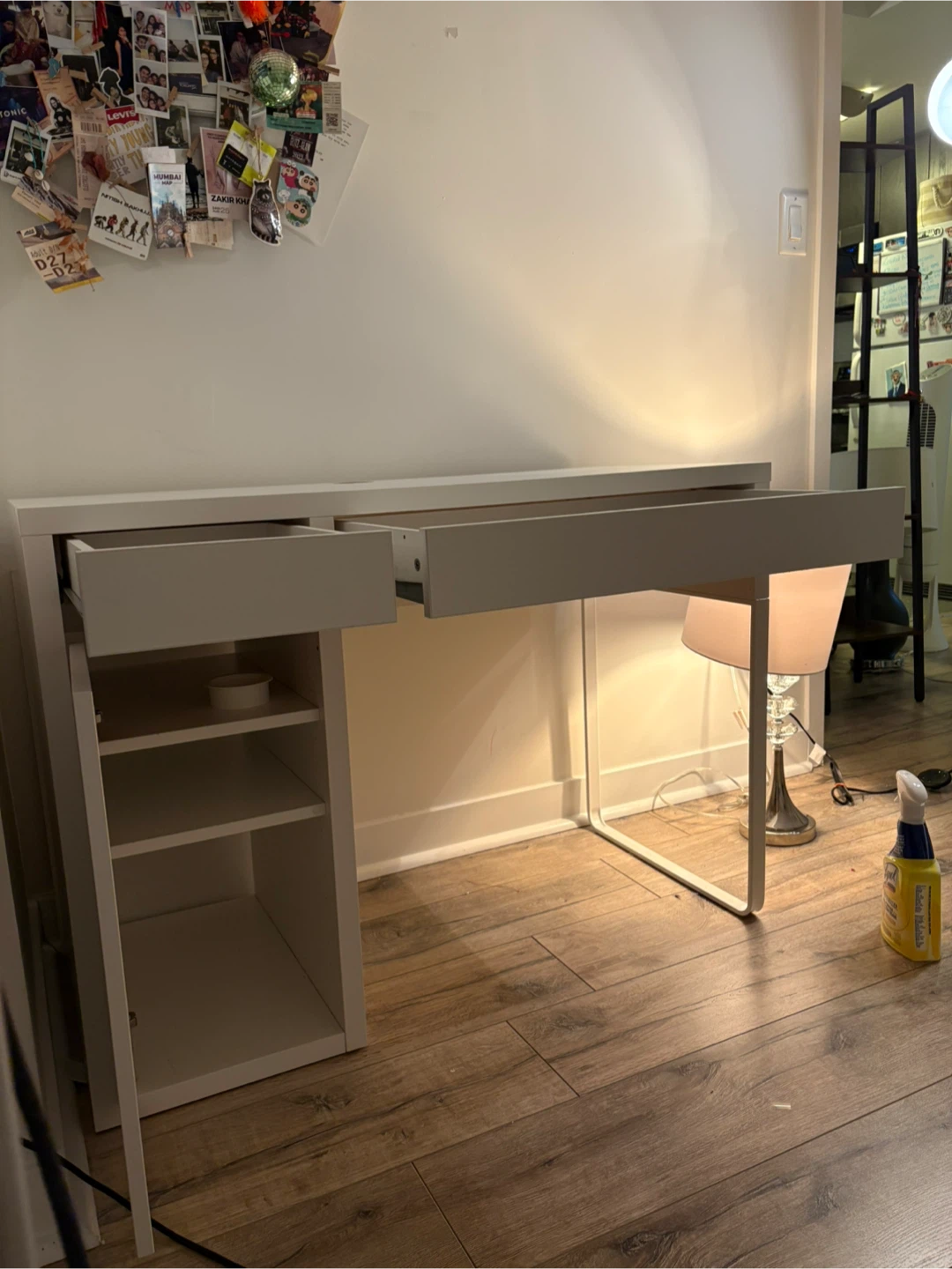 IKEA Micke White Desk - photo 5